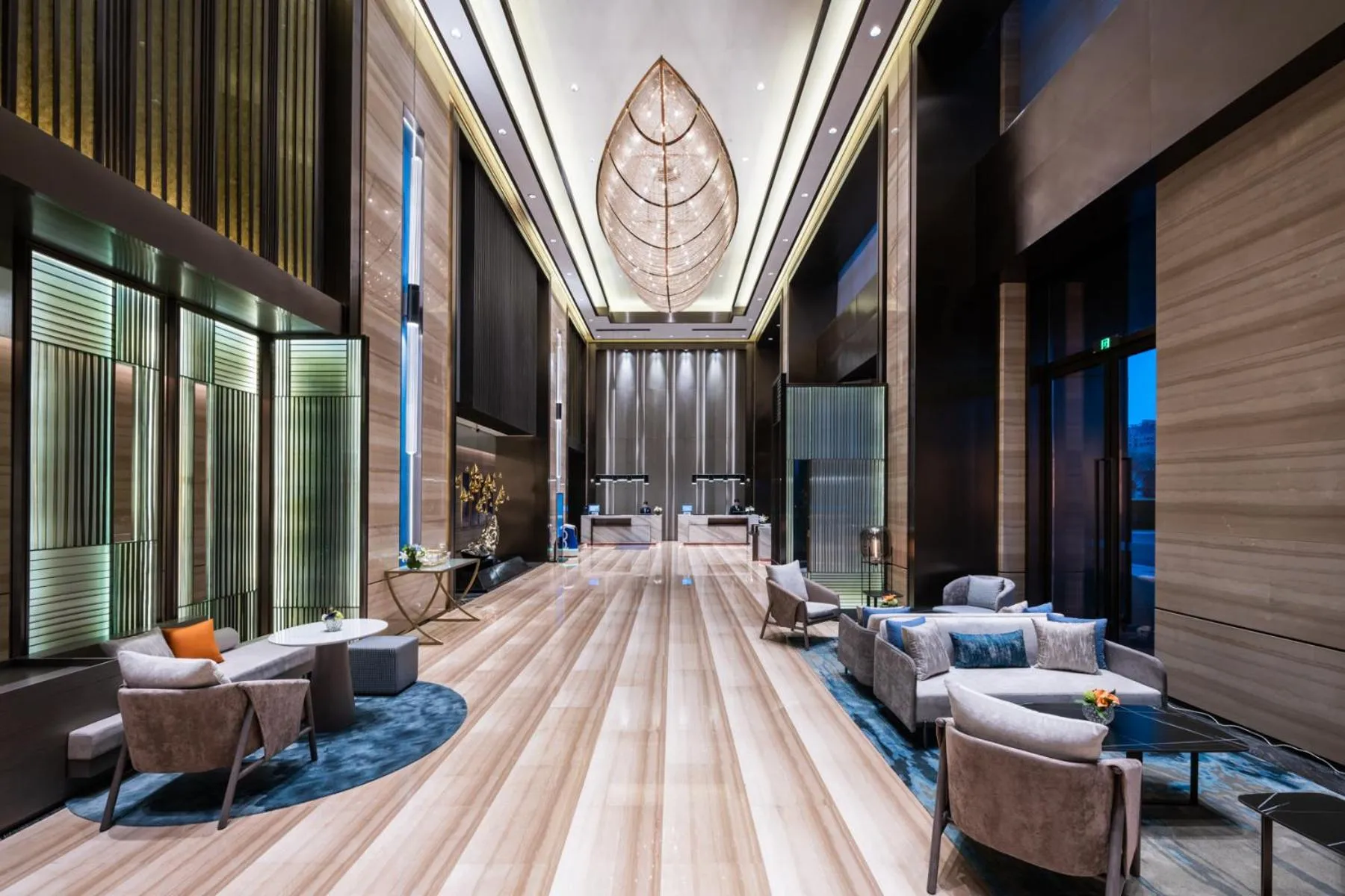 Lobby or reception in Novotel Kunshan Yangcheng Lake