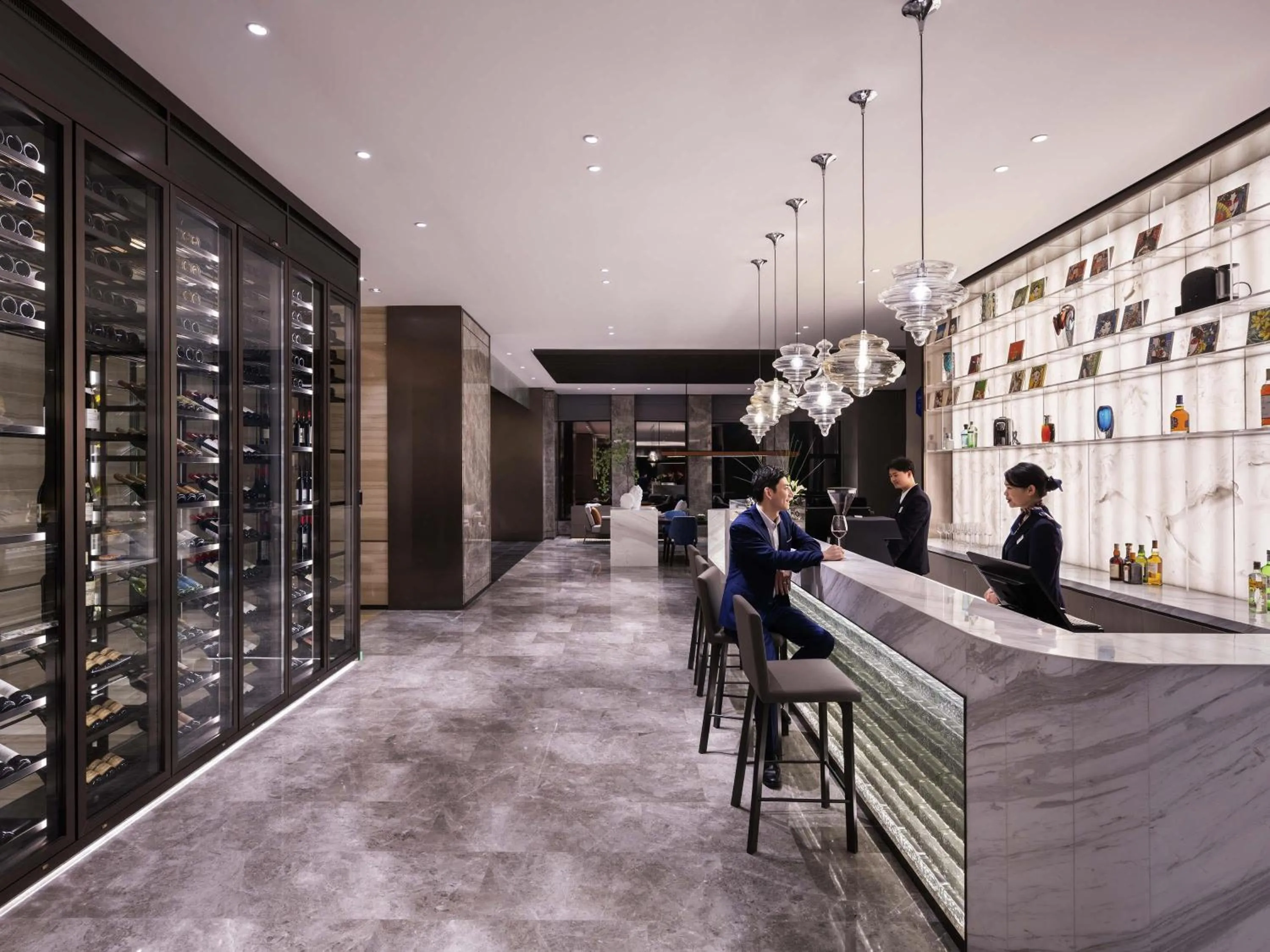 Lounge or bar in Novotel Kunshan Yangcheng Lake