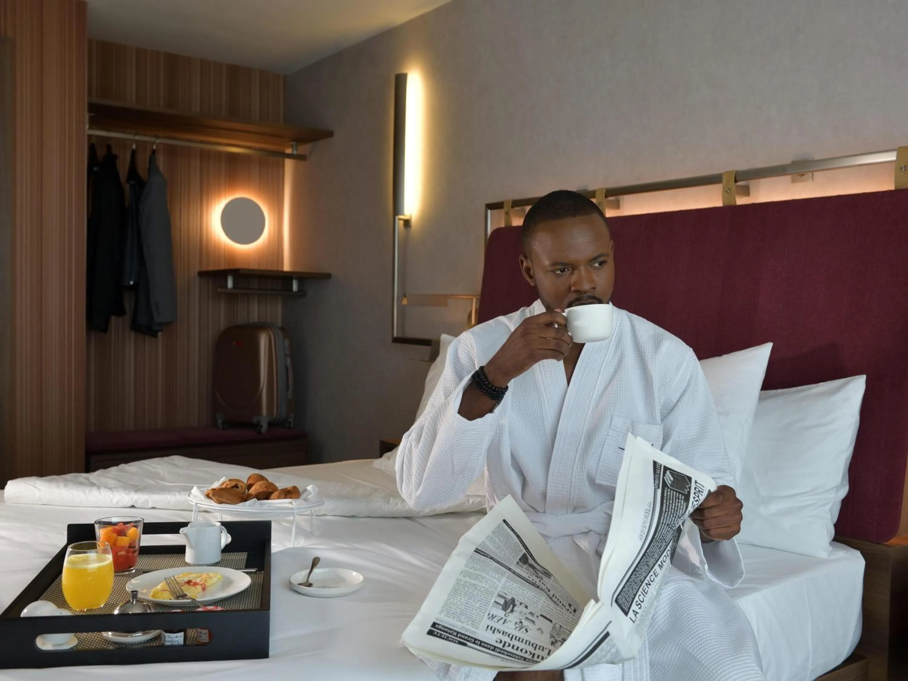 Bedroom in Novotel Kinshasa La Gombe