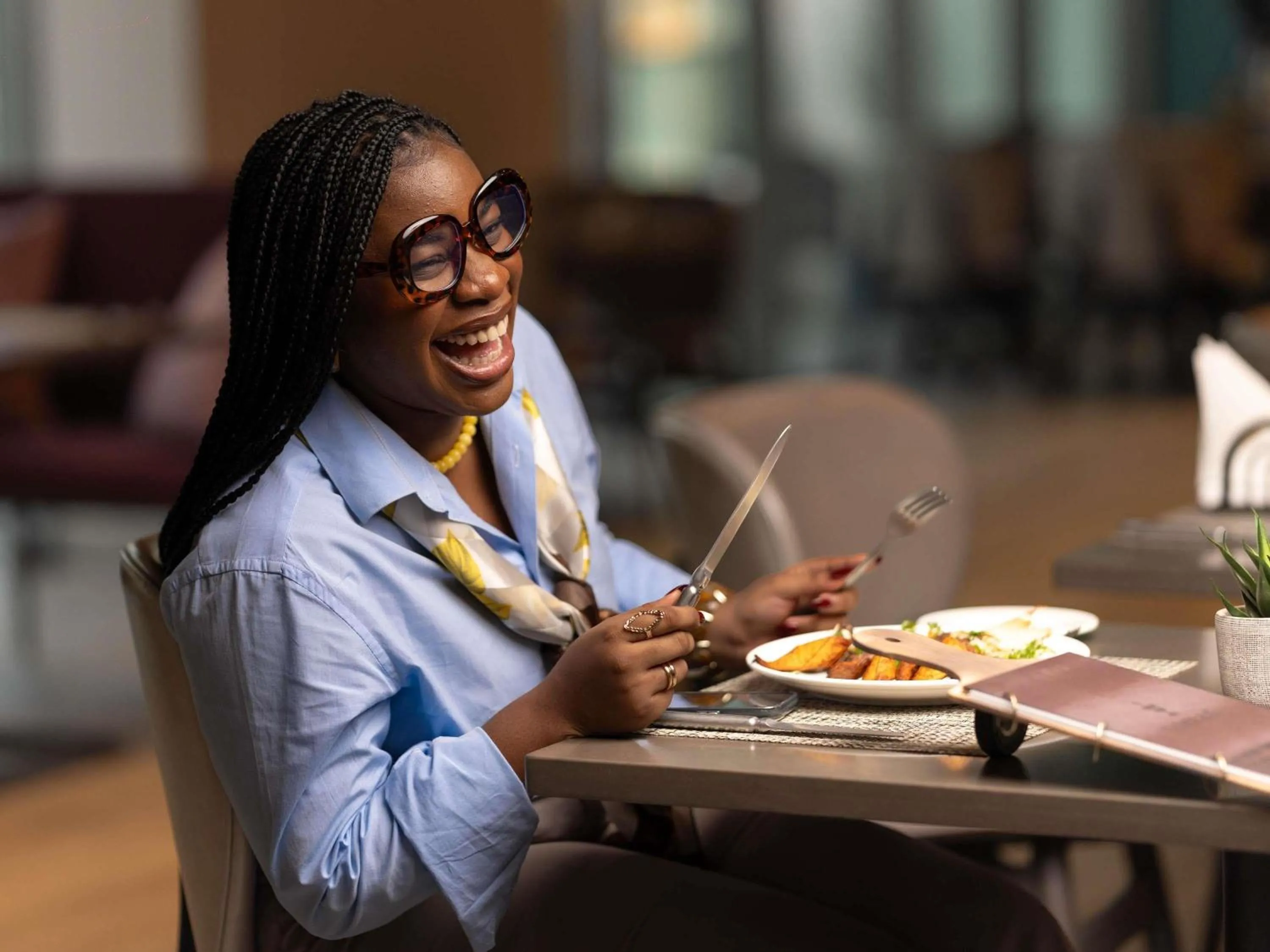 Restaurant/places to eat in Novotel Kinshasa La Gombe
