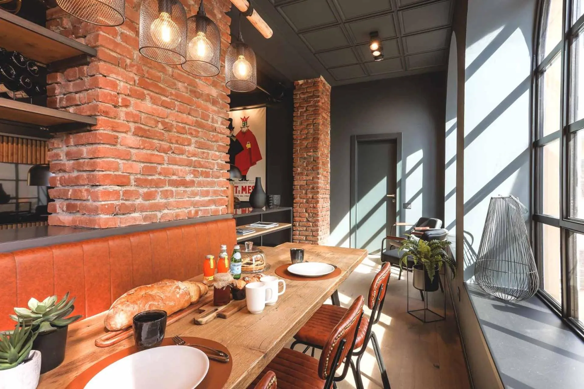 Dining area in AR Prestige Penthouse - TriBeCa Loft