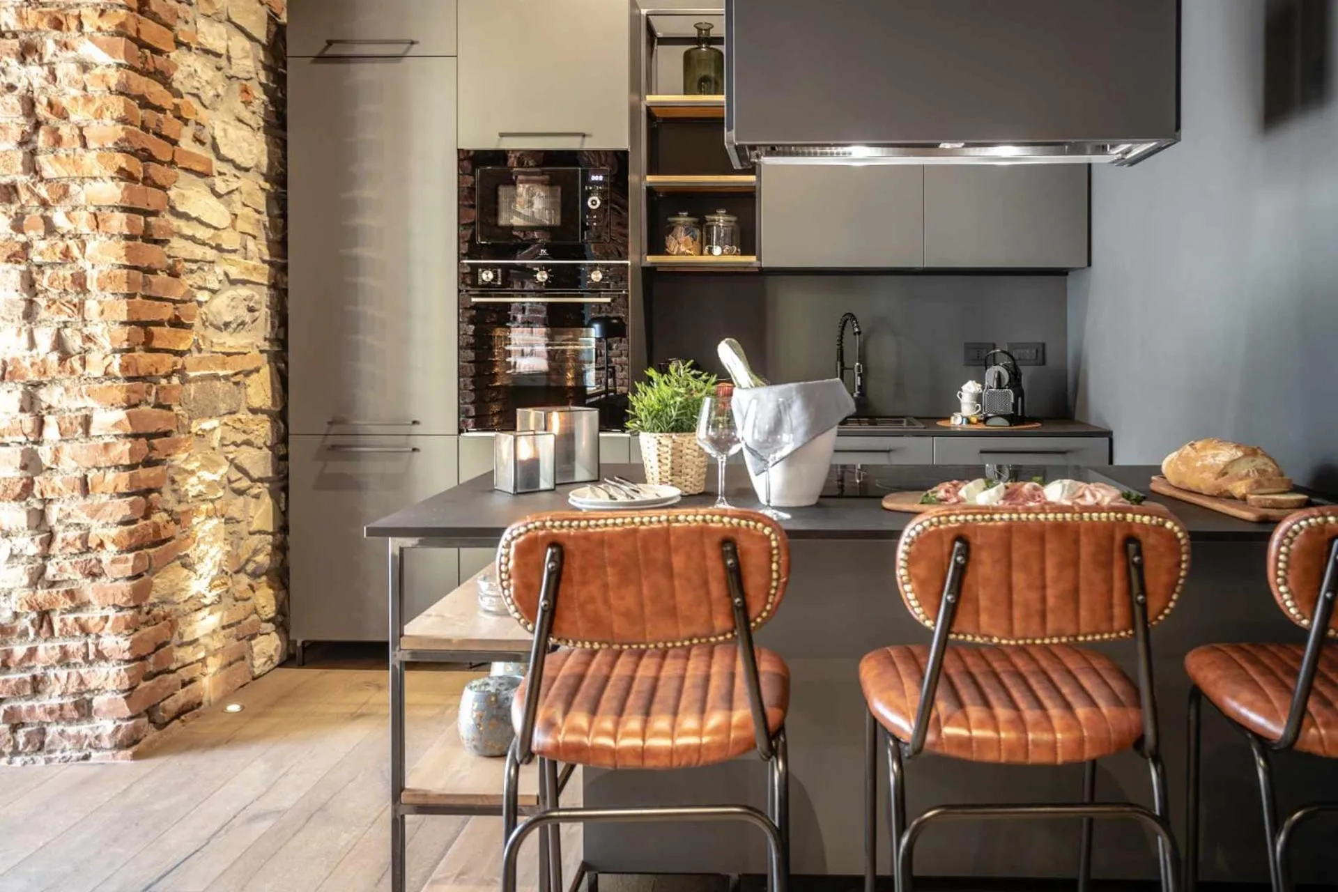Kitchen or kitchenette in AR Prestige Penthouse - TriBeCa Loft