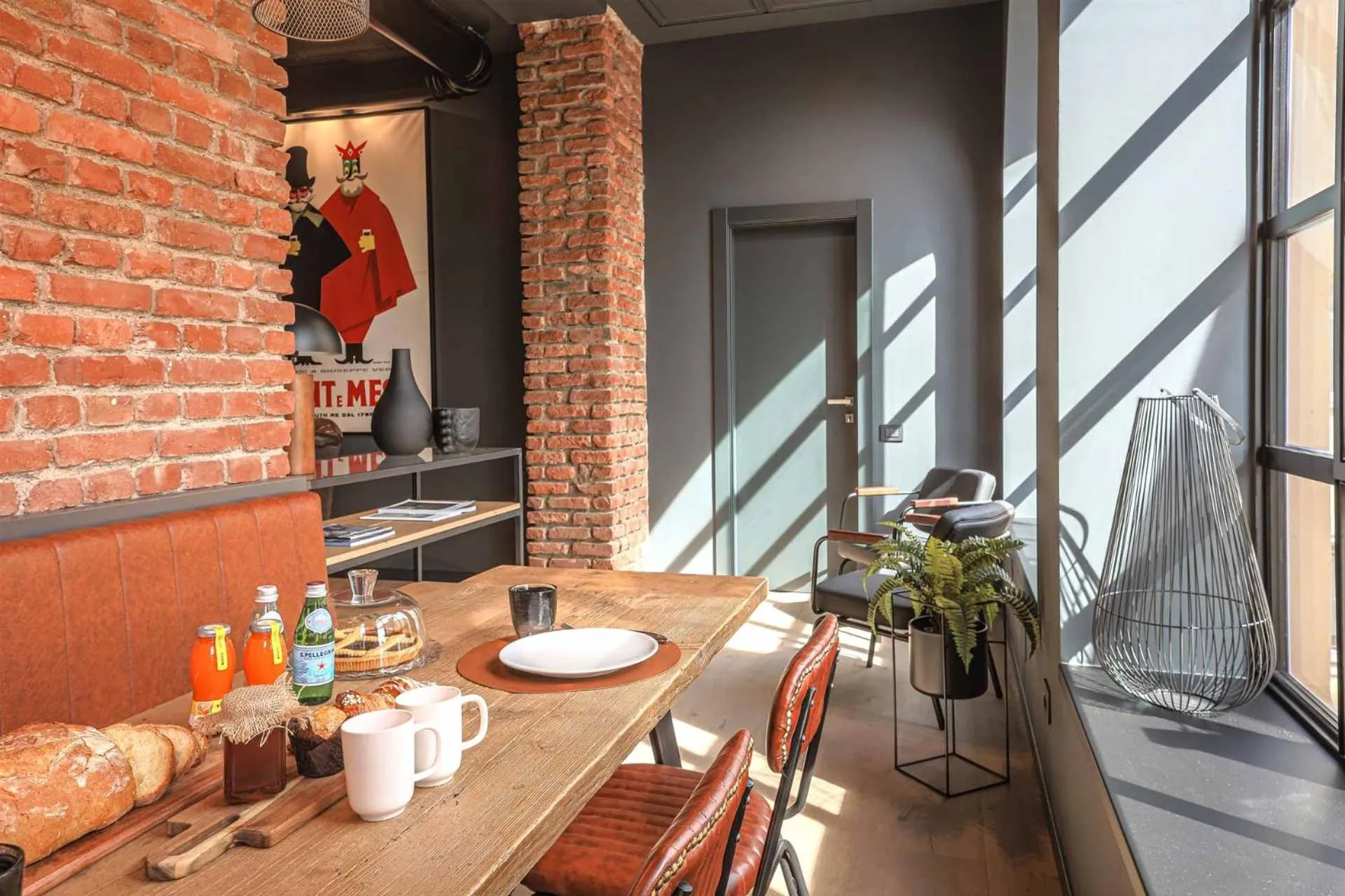 Dining area in AR Prestige Penthouse - TriBeCa Loft