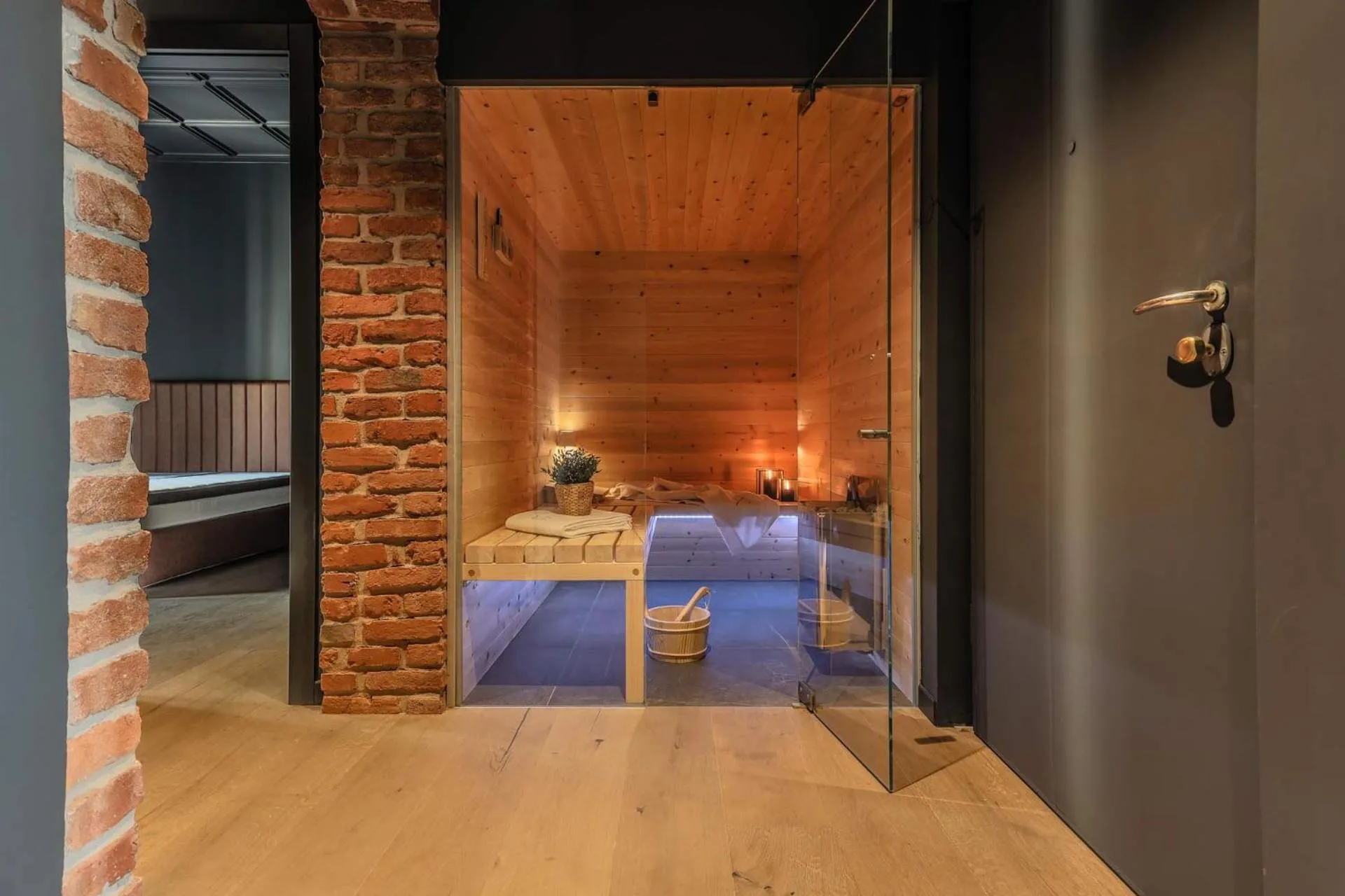 Sauna, Bed in AR Prestige Penthouse - TriBeCa Loft