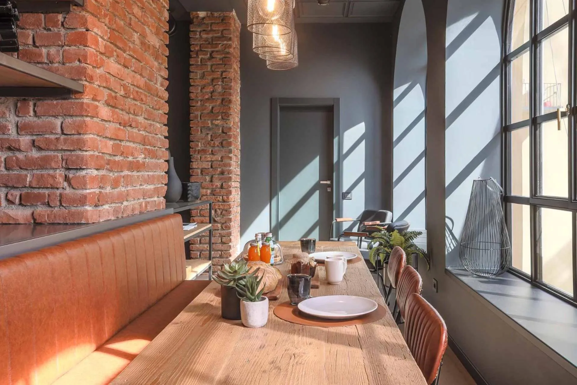 Dining area in AR Prestige Penthouse - TriBeCa Loft