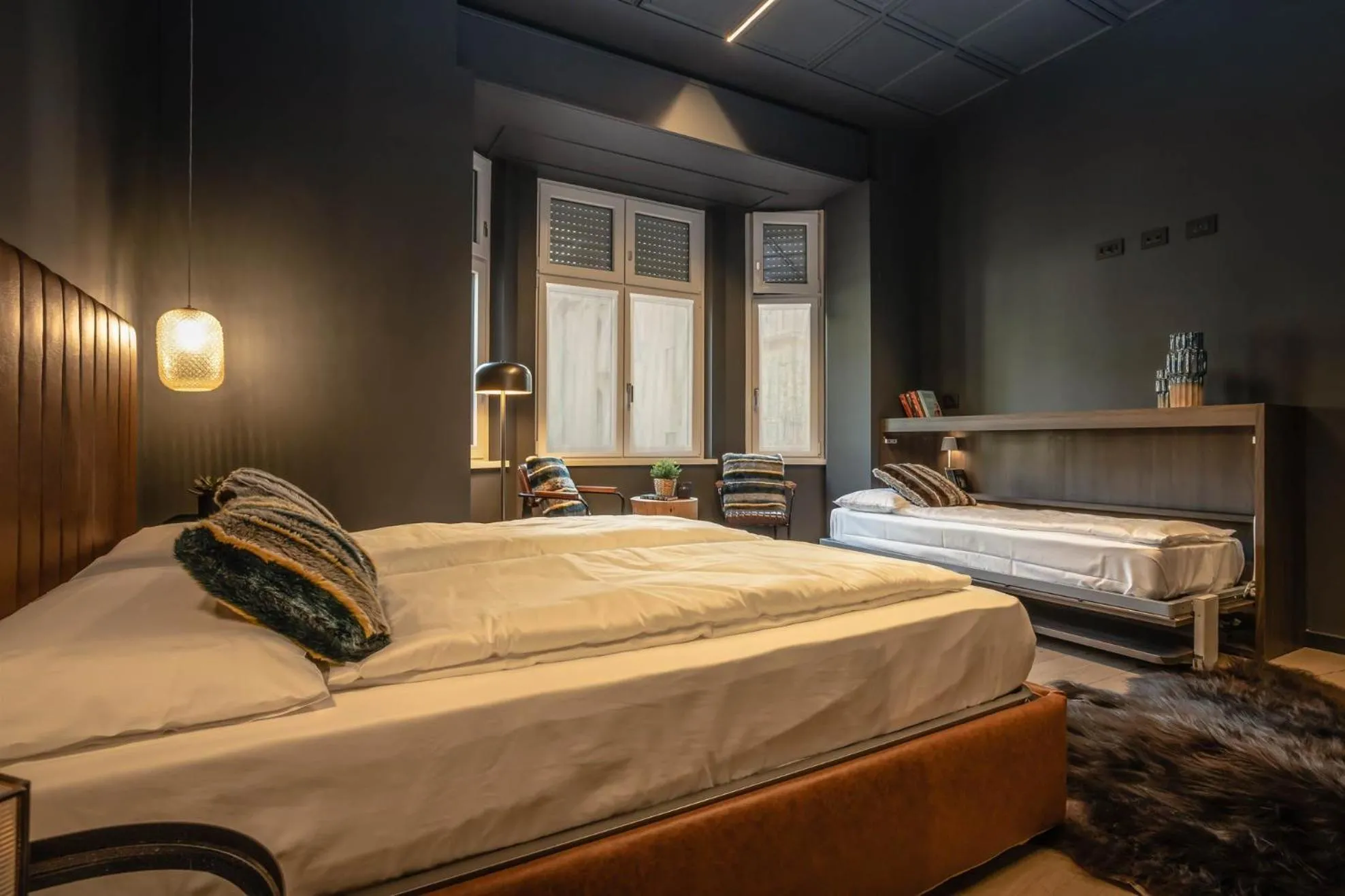 Bed in AR Prestige Penthouse - TriBeCa Loft