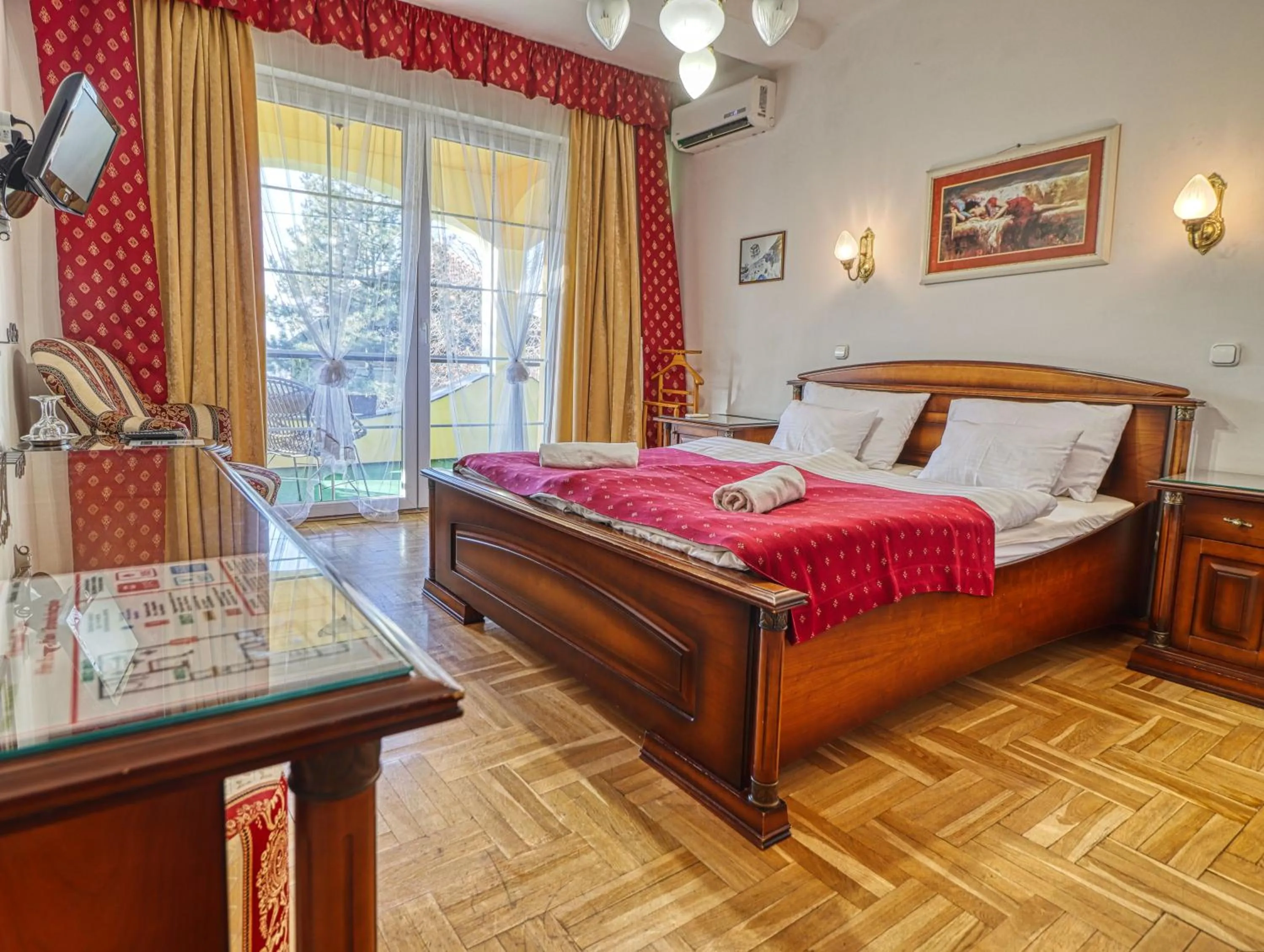 Bed in Villa Panoráma