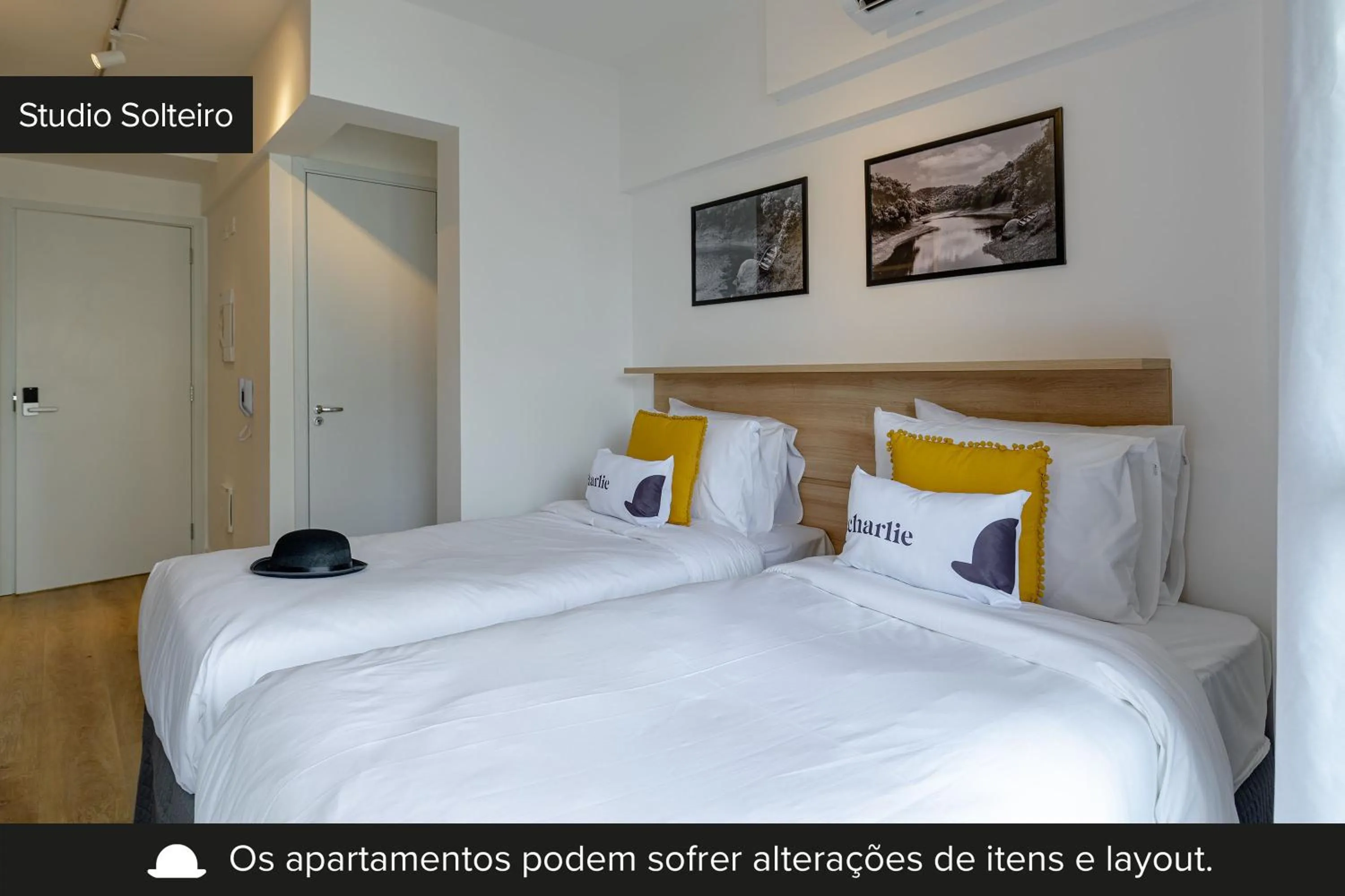 Bed in Smart Charlie Parque Augusta Mackenzie