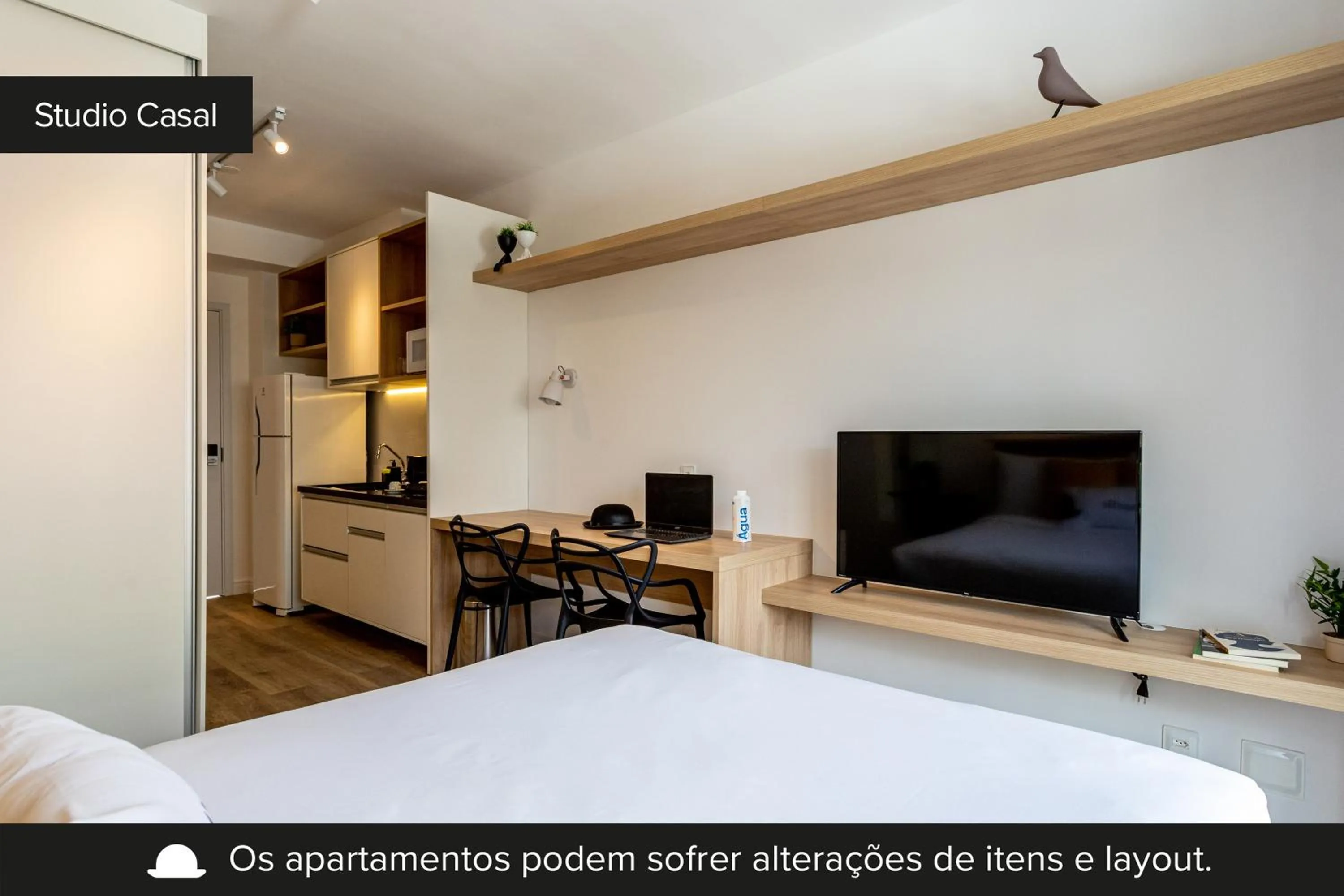 Bed in Smart Charlie Parque Augusta Mackenzie