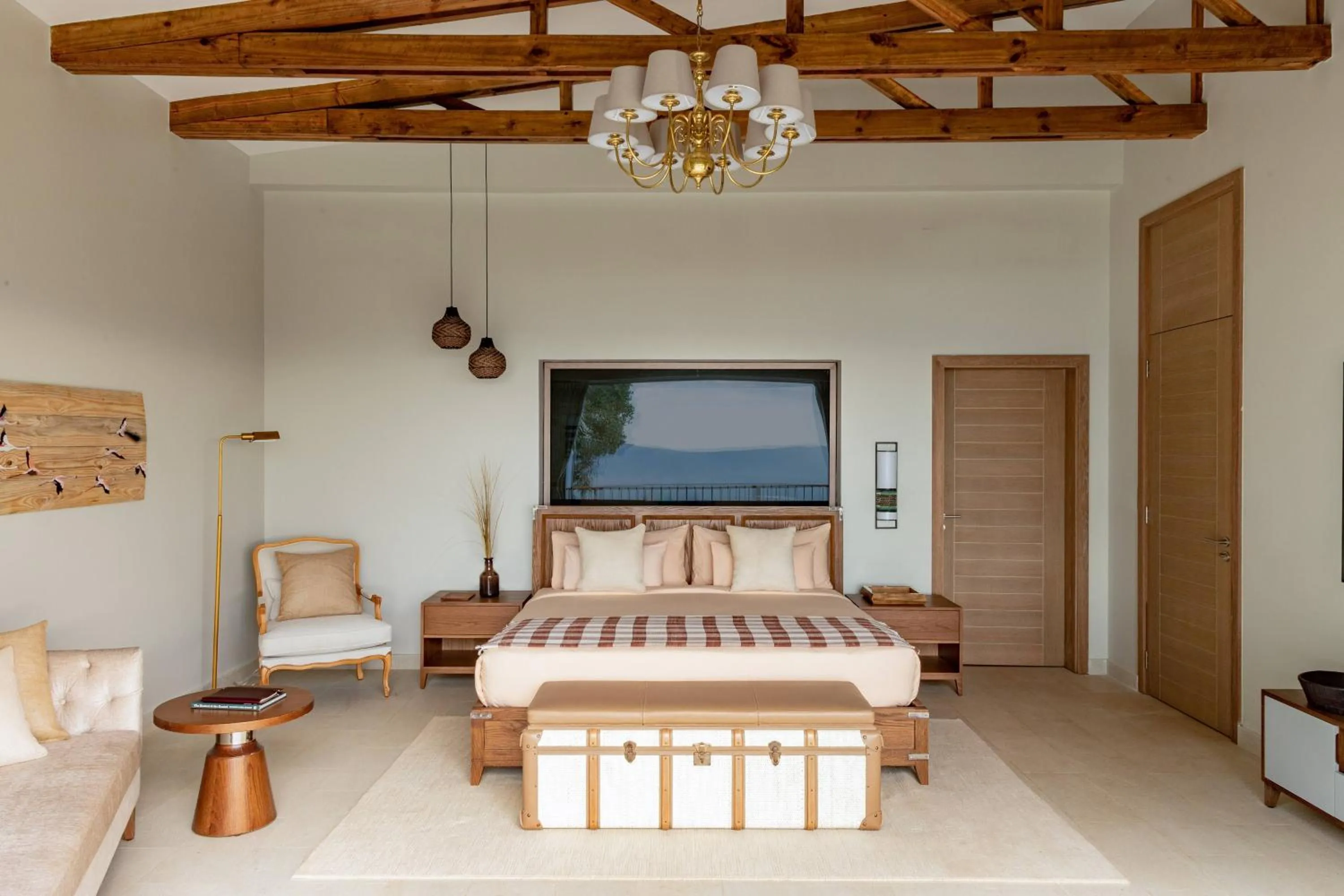 Bed in Ngorongoro Lodge Meliá Collection