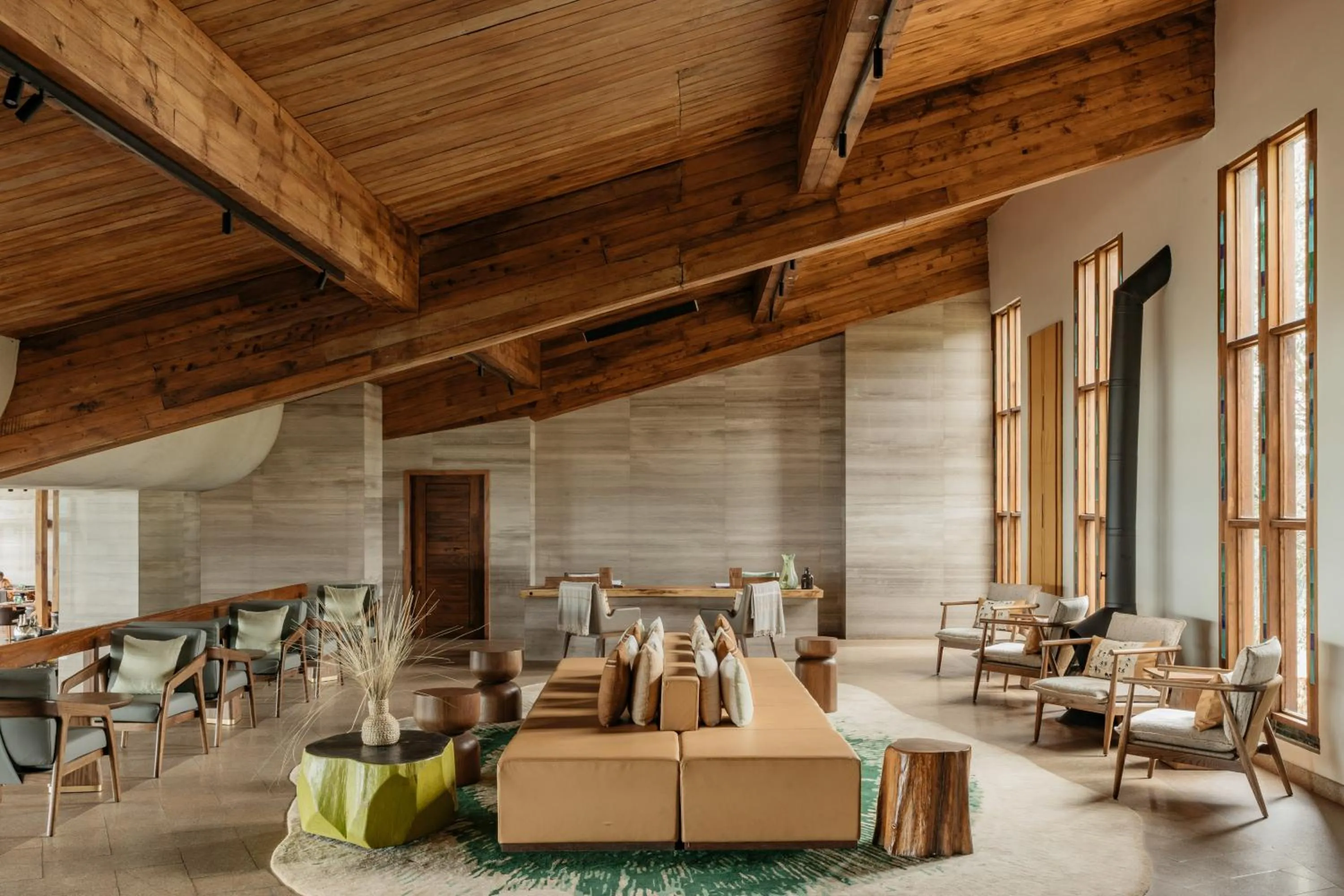 Living room in Ngorongoro Lodge member of Melia Collection - The Leading Hotels of the World