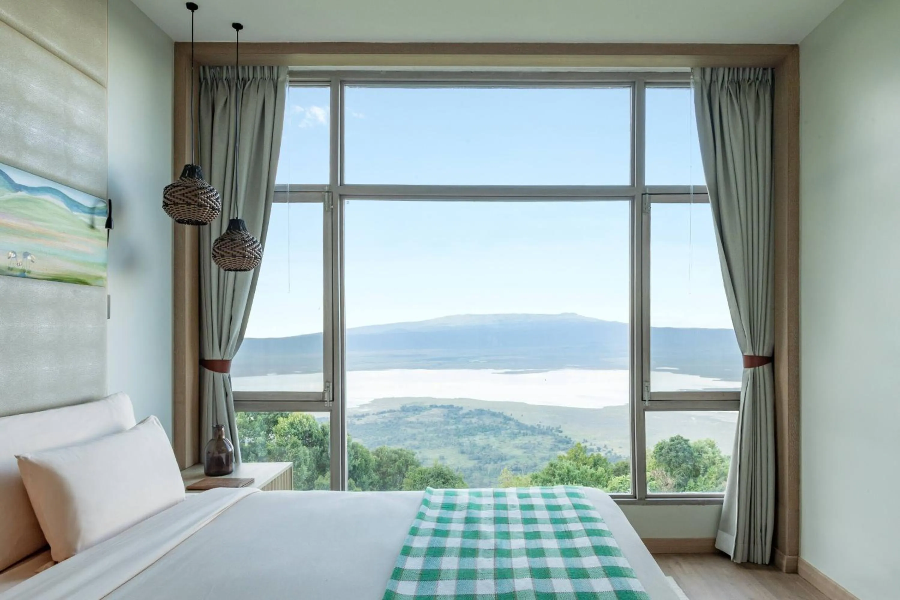 Bed in Ngorongoro Lodge Meliá Collection