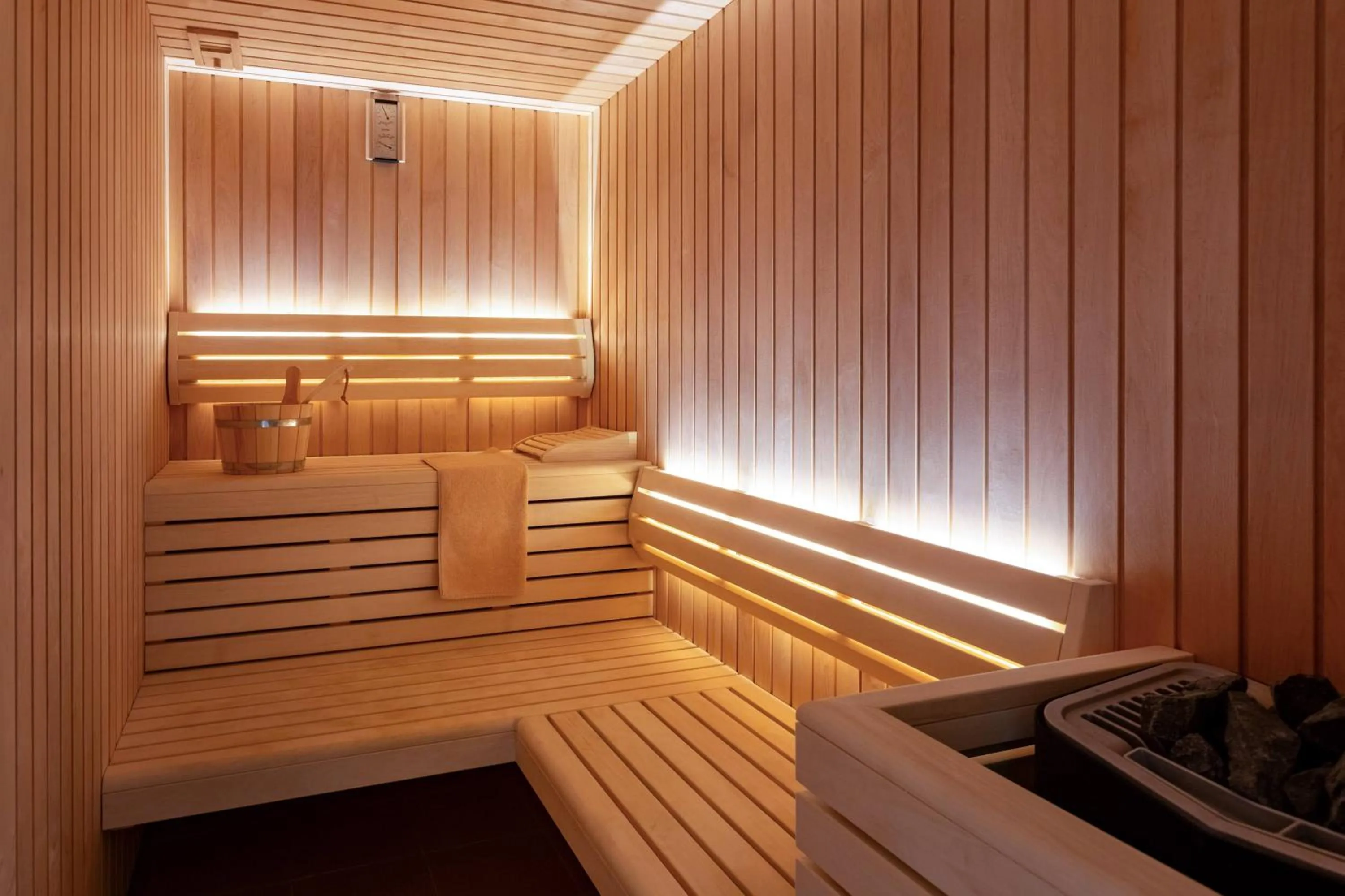 Sauna in Ngorongoro Lodge Meliá Collection