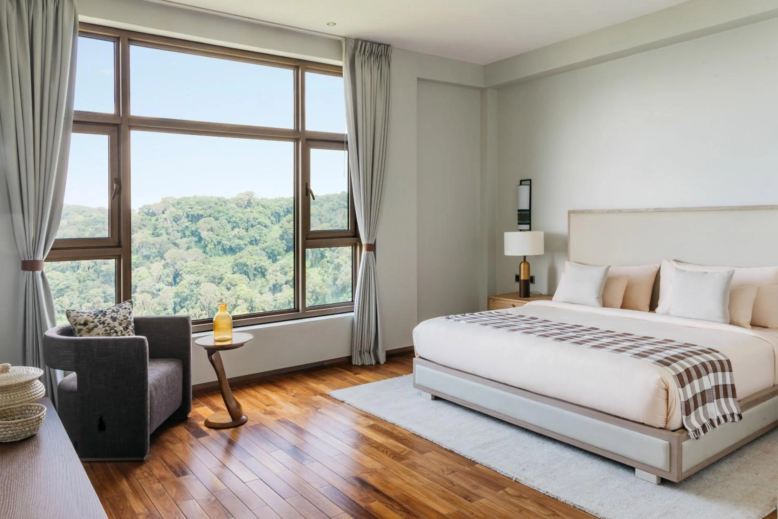 Bed in Ngorongoro Lodge member of Melia Collection - The Leading Hotels of the World