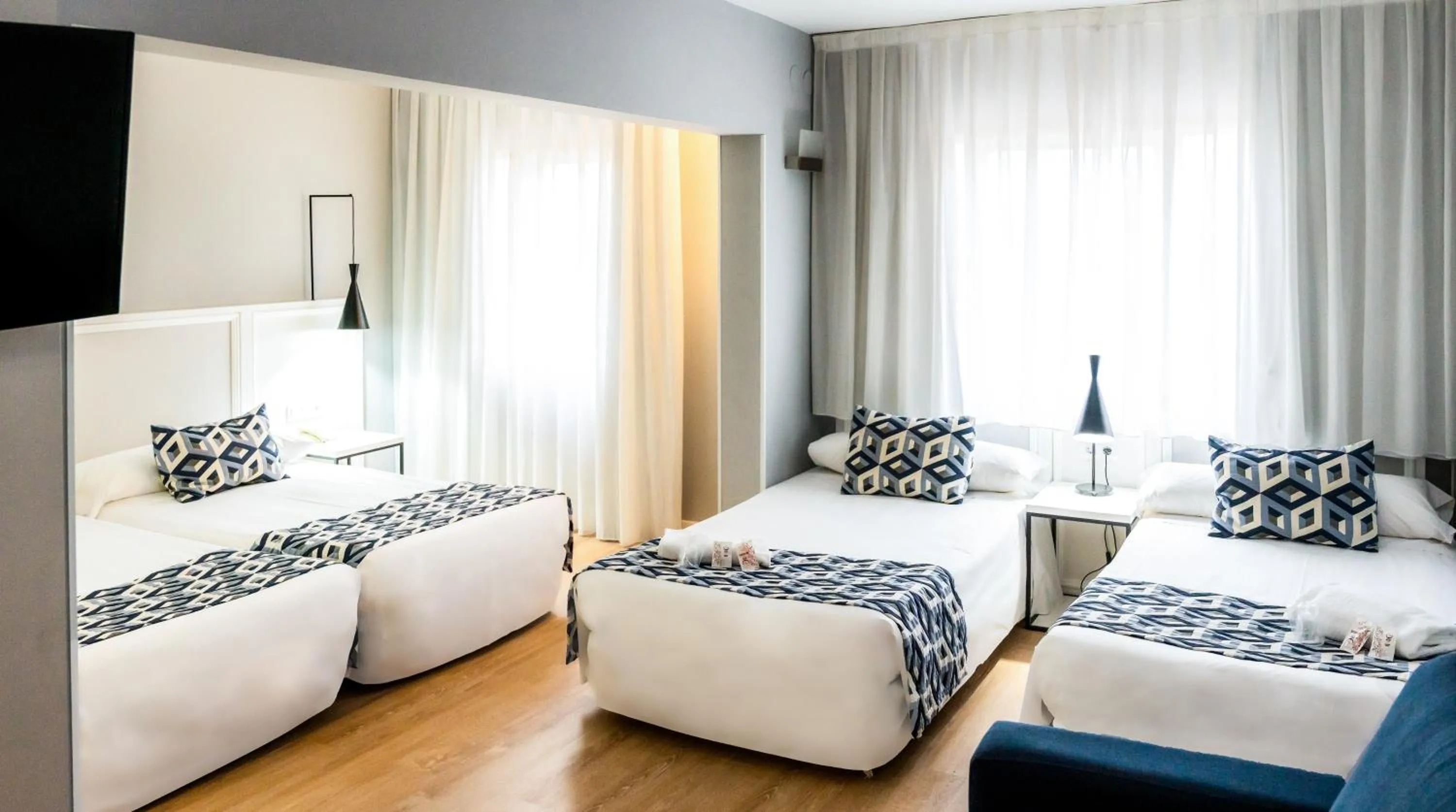 Bed in Hotel Beleret