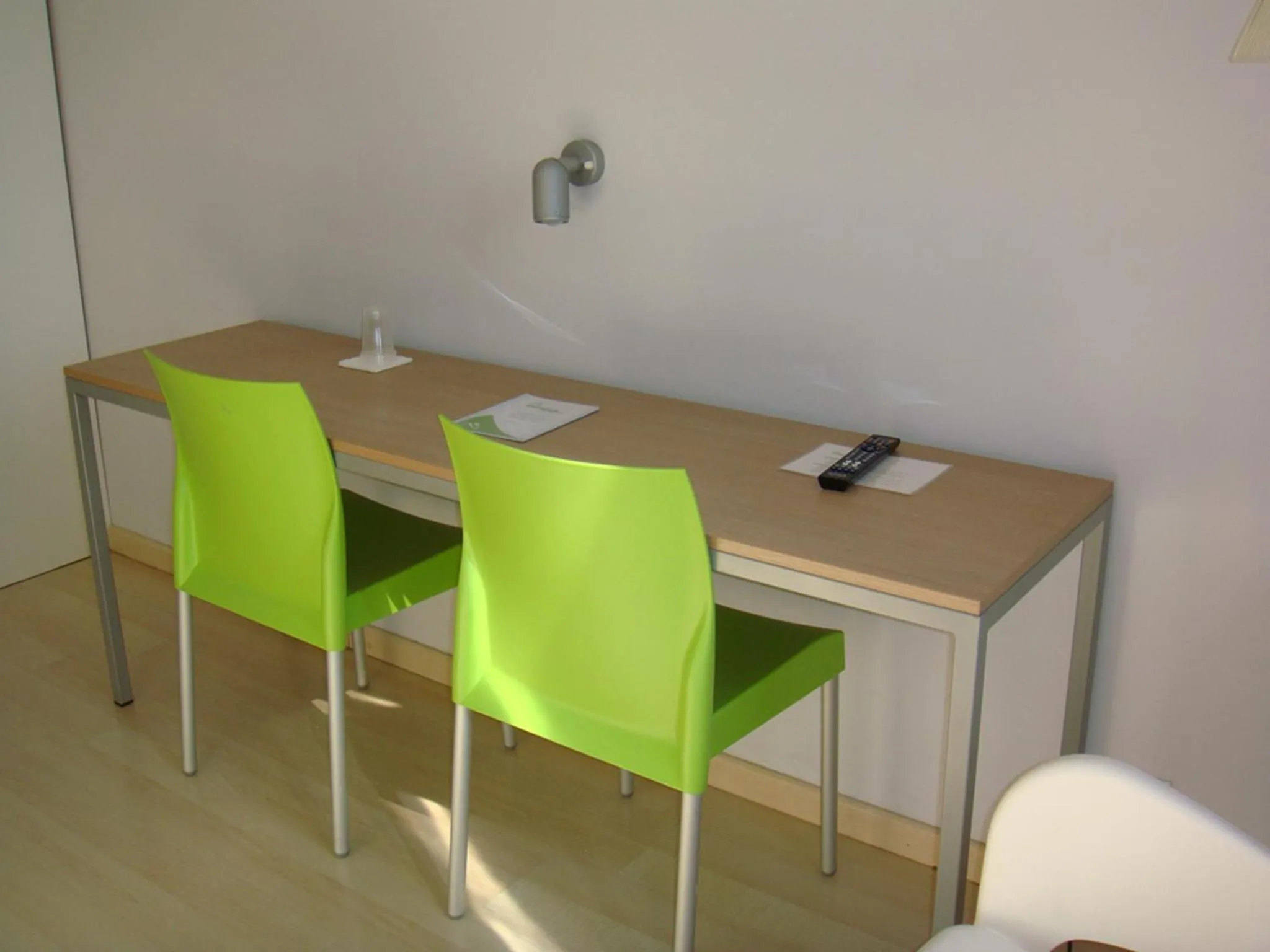 Seating area in Campus Cerdanya