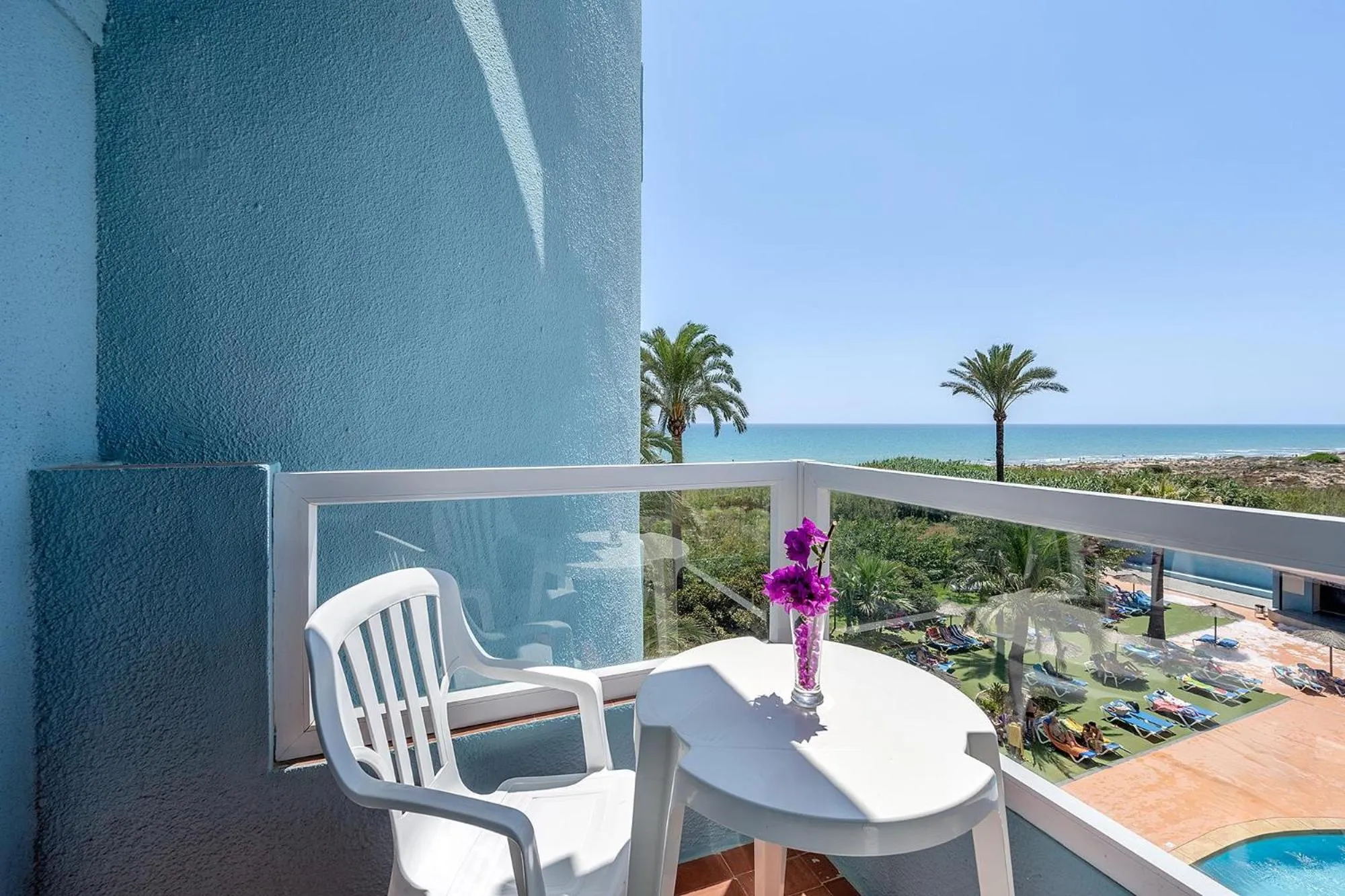 Balcony/Terrace in Hotel Playas de Guardamar