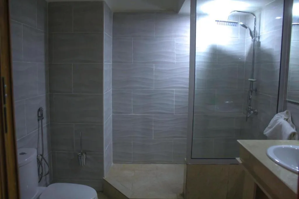 Toilet in Andalusia Hotel