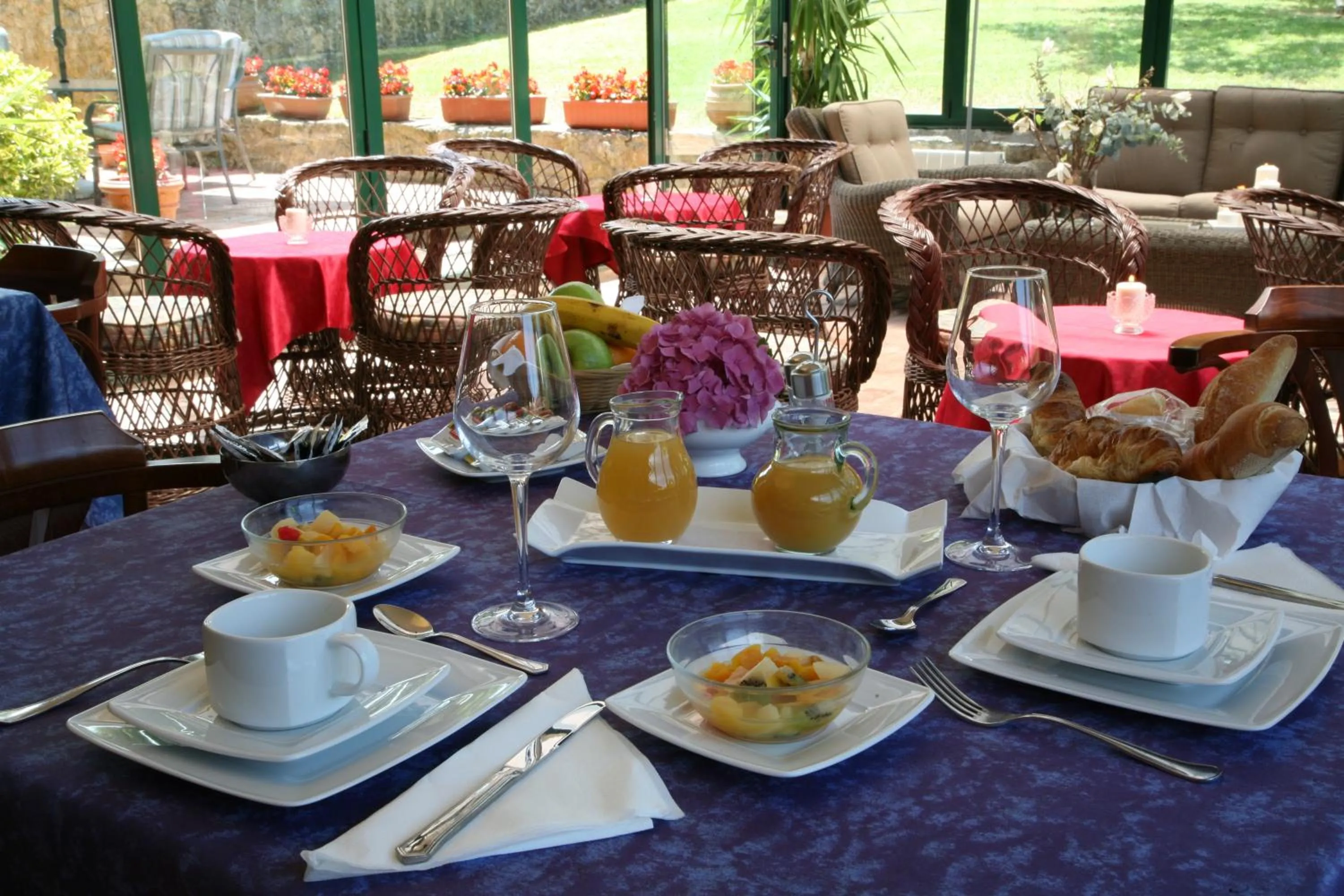 Garden in Hotel Palacio De La Viñona
