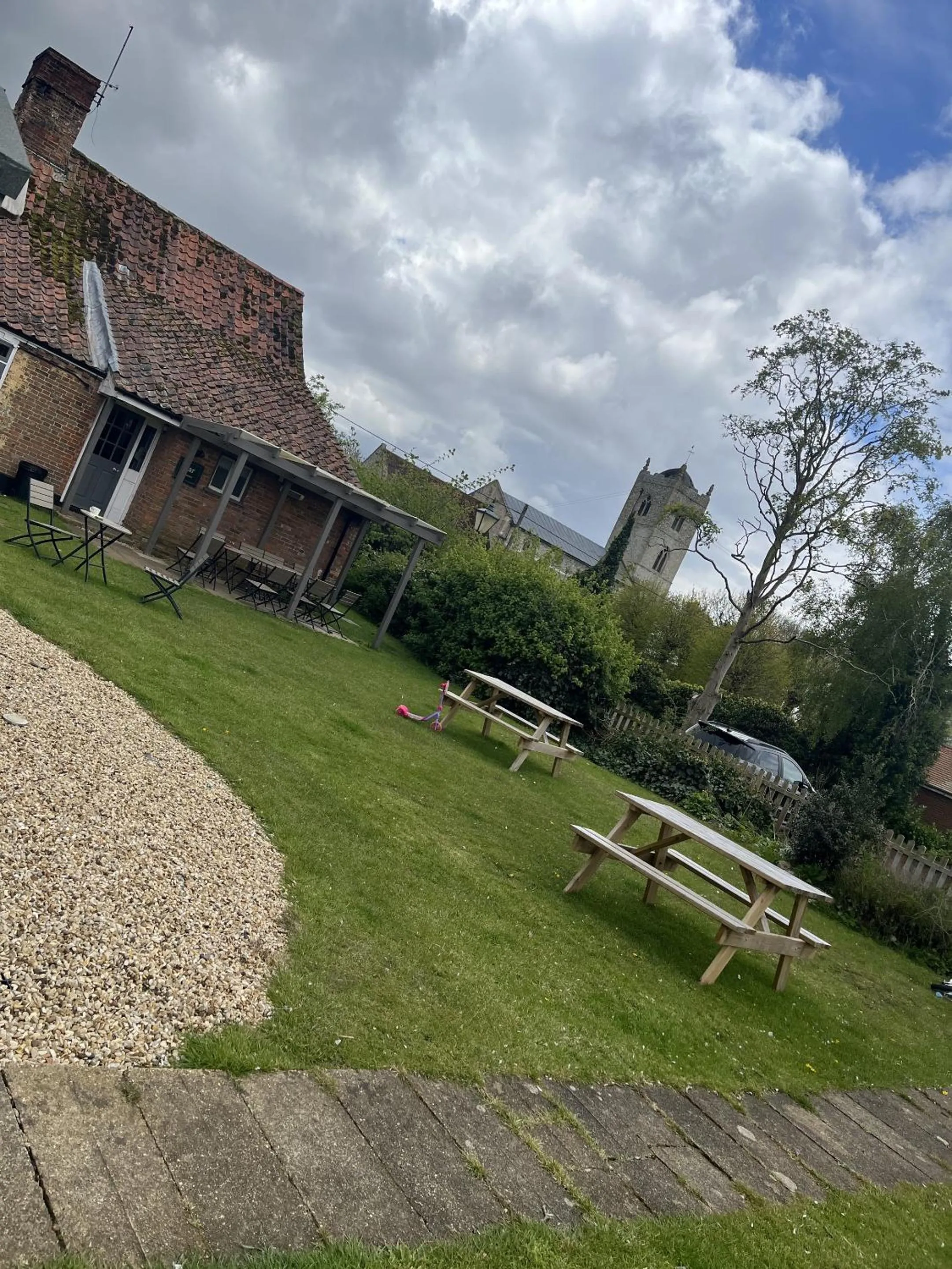 Garden in The Crown Inn
