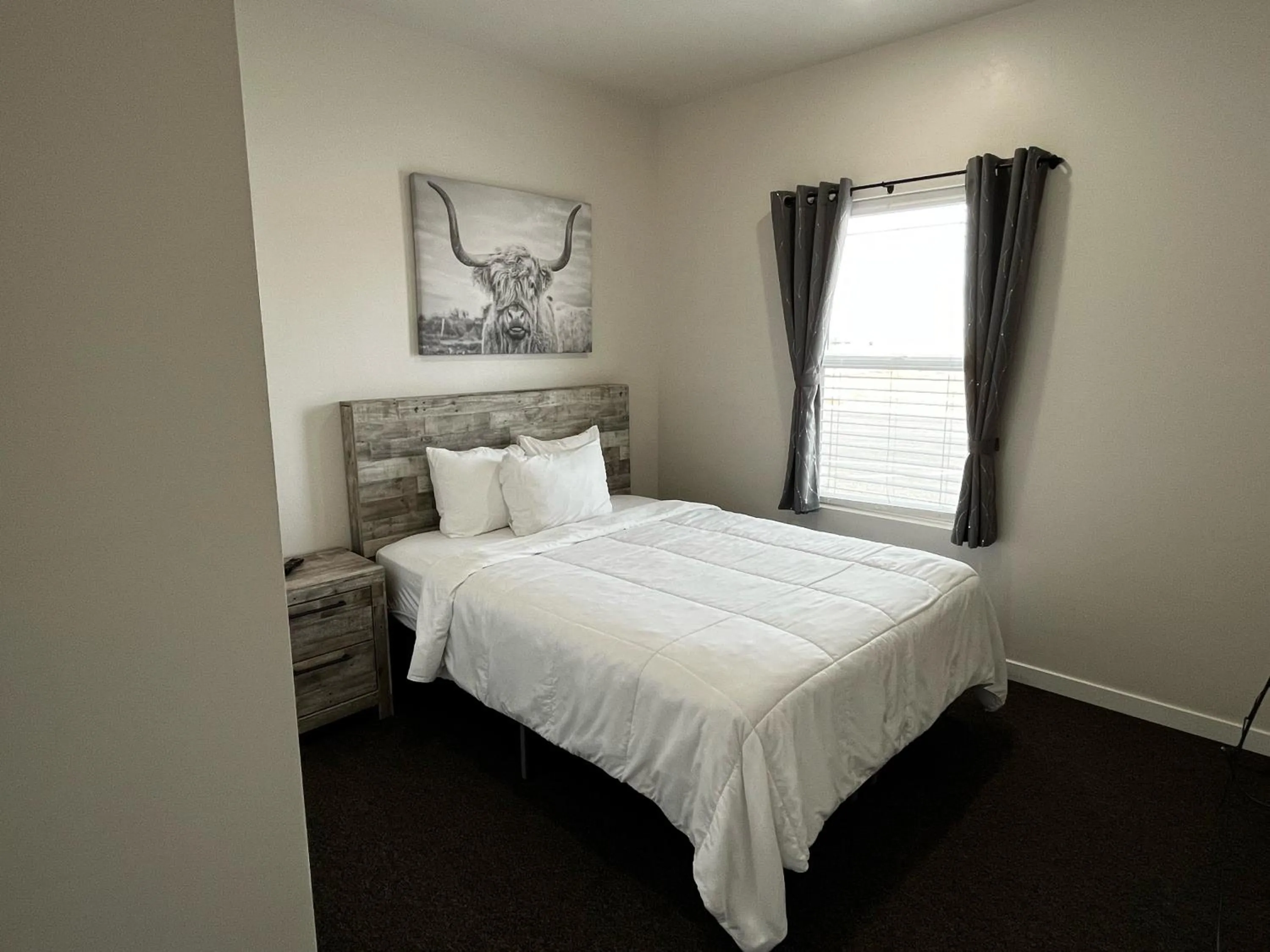 Photo of the whole room, Bed in Longhorn Flats