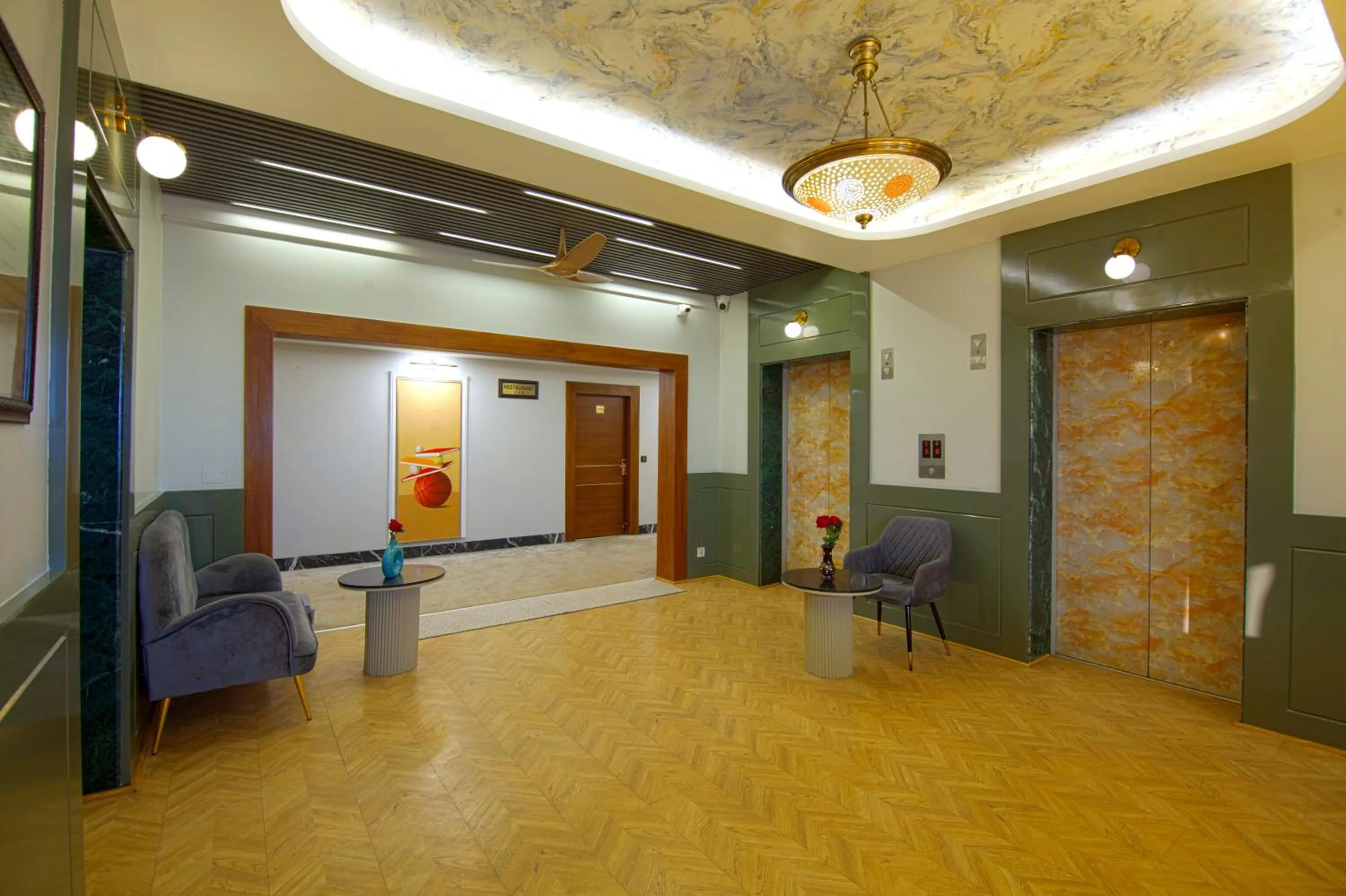 Lobby or reception in Hotel Bay Laurel Retreat