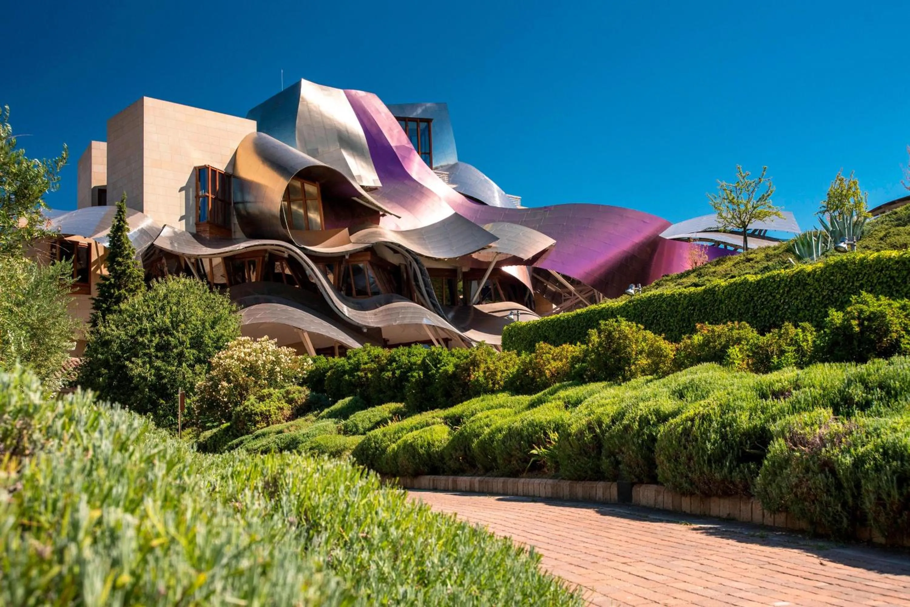 Property building in Hotel Marqués de Riscal, a Luxury Collection Hotel, Elciego