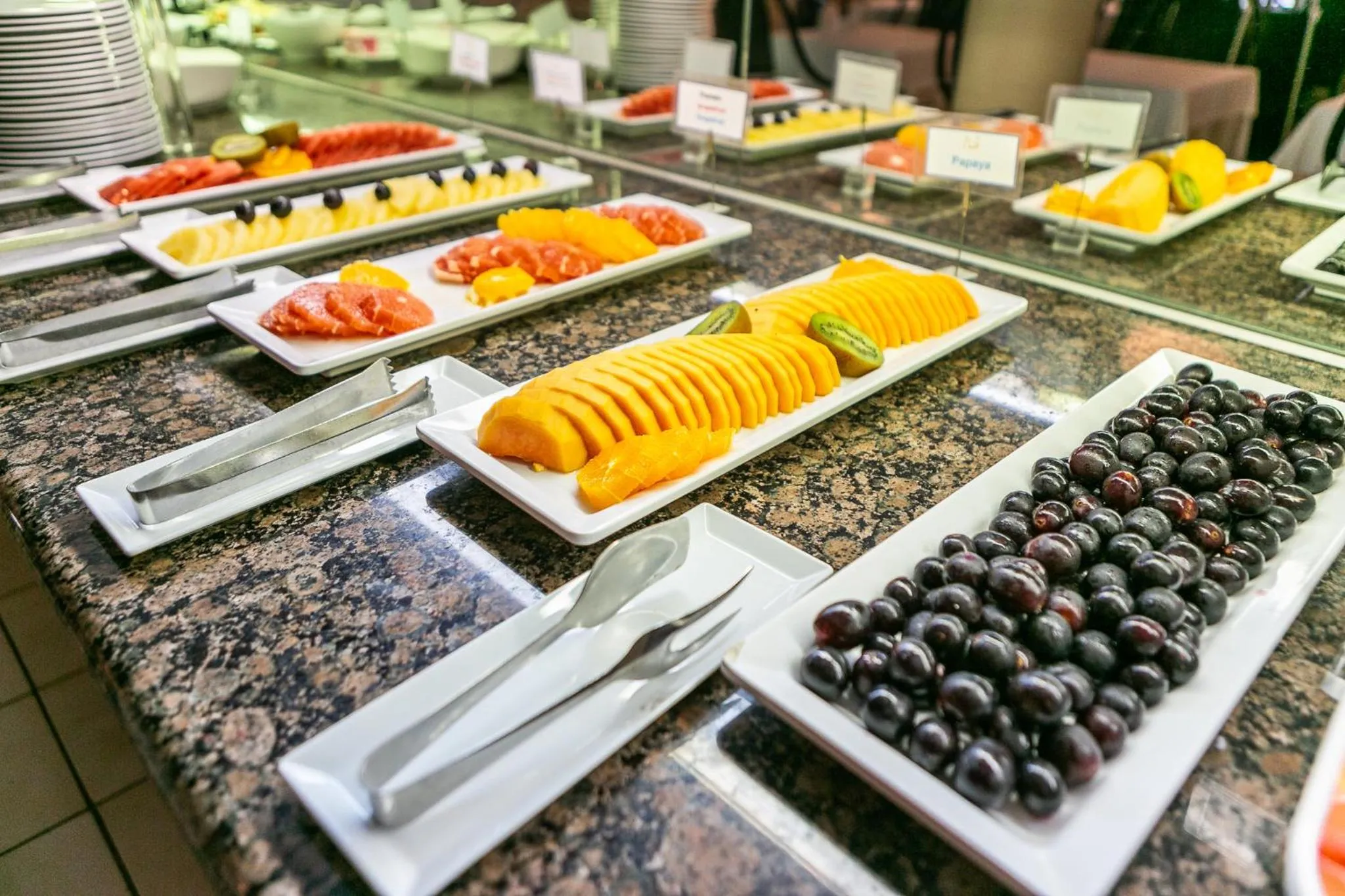 Buffet breakfast in Hotel LIVVO Risco del Gato Suites