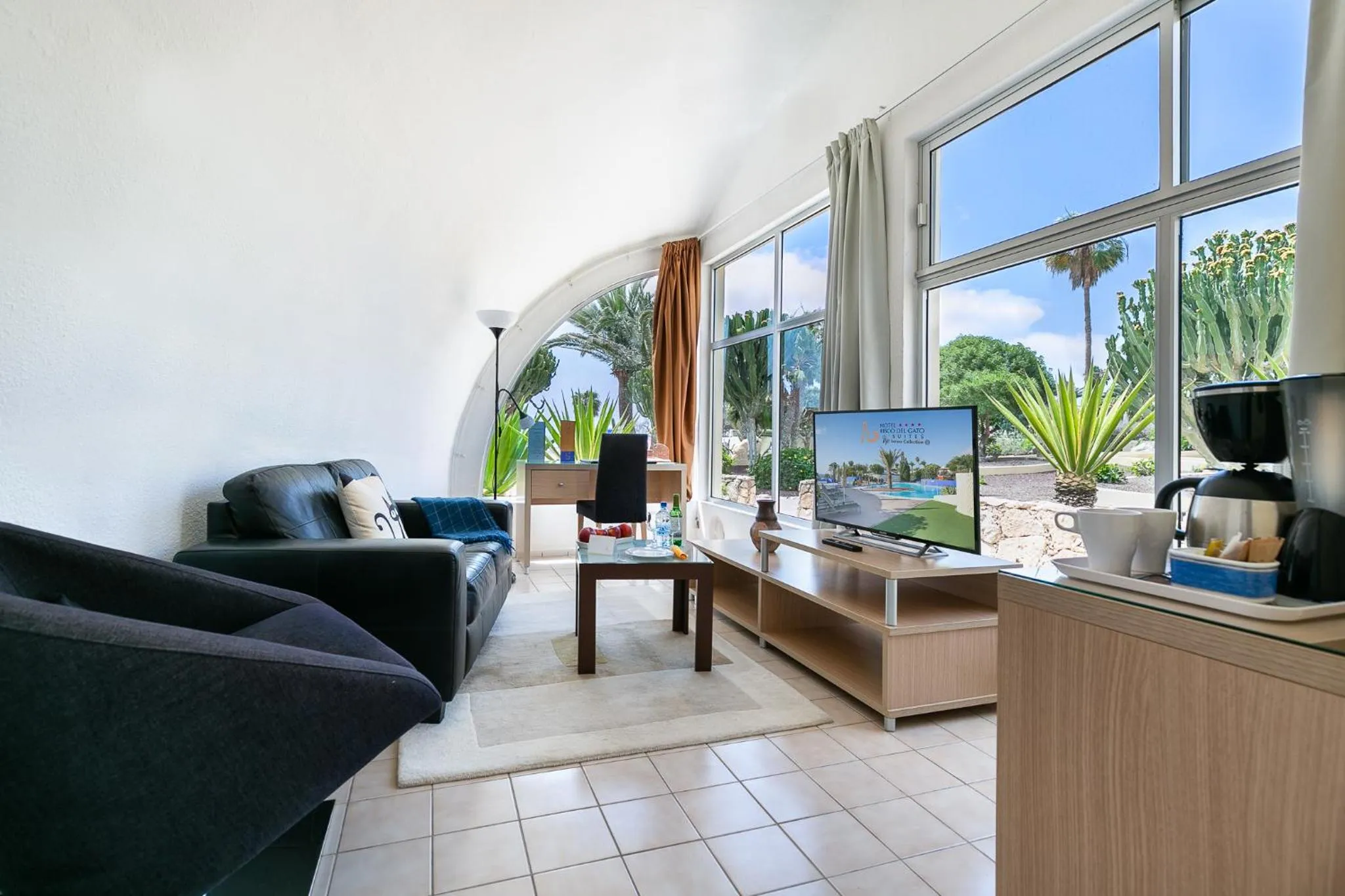 Living room in Hotel LIVVO Risco del Gato Suites