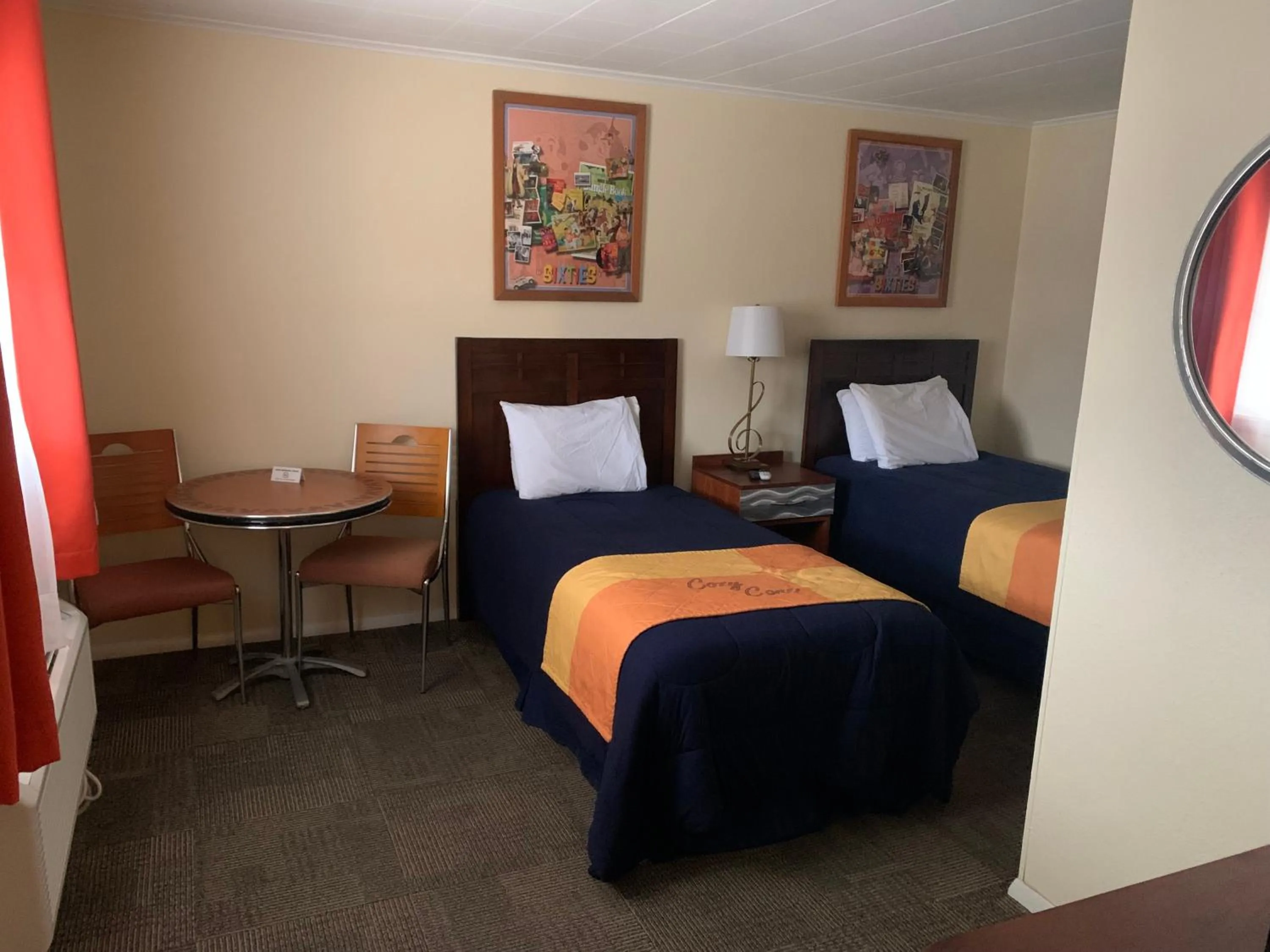 Bed in Hotel Marceline