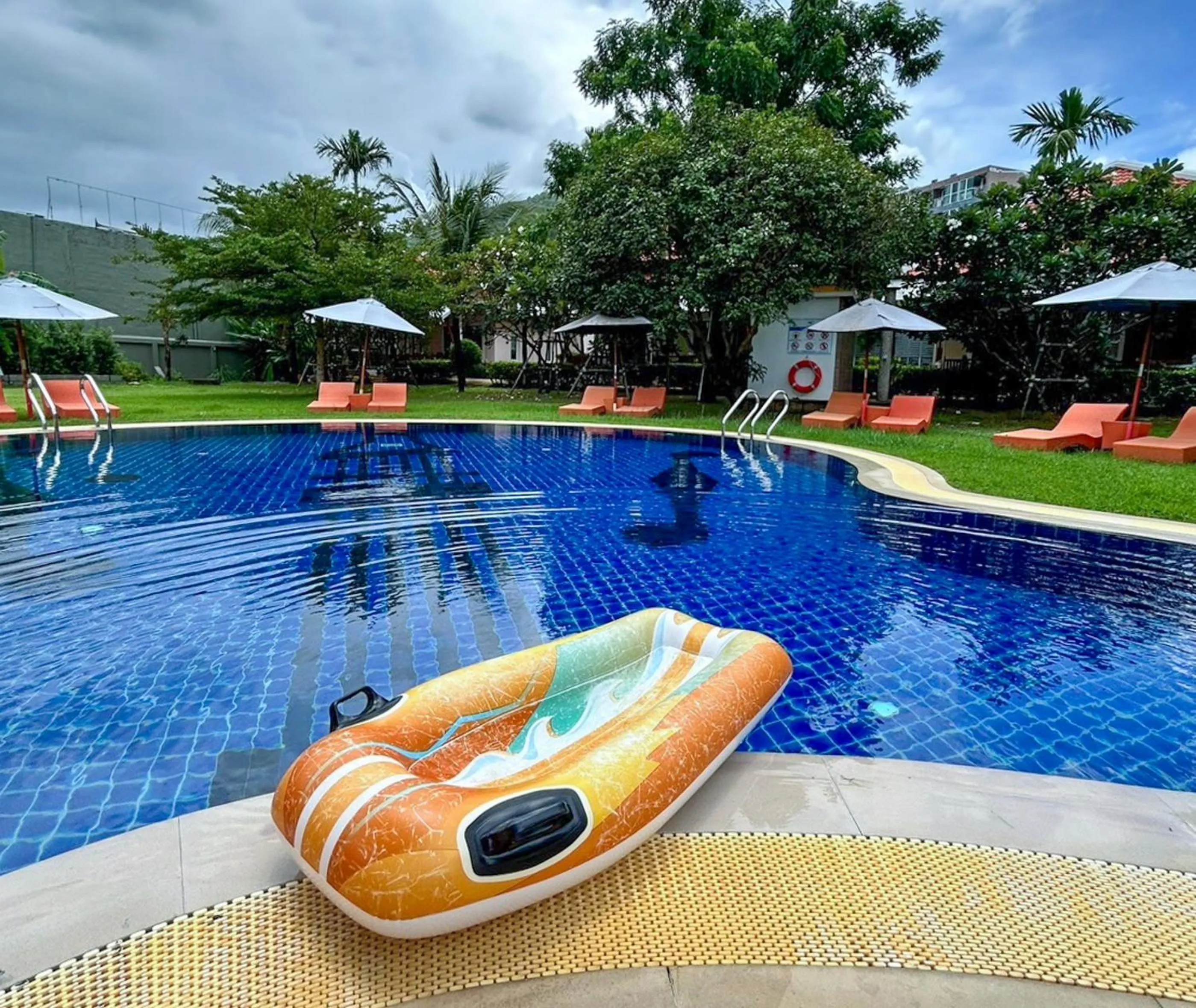 Pool view in Kata Forte Resort