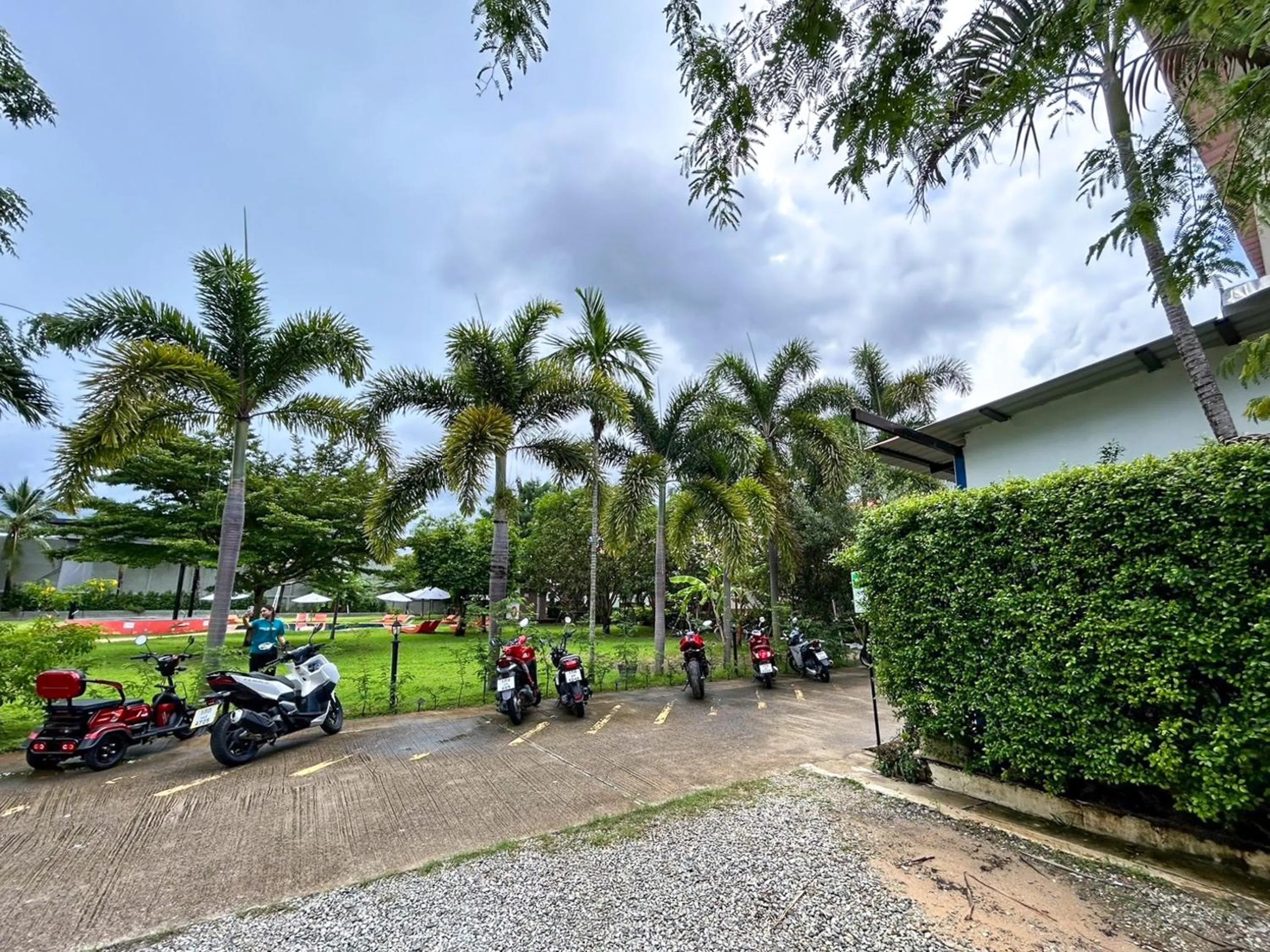 Garden view in Kata Forte Resort