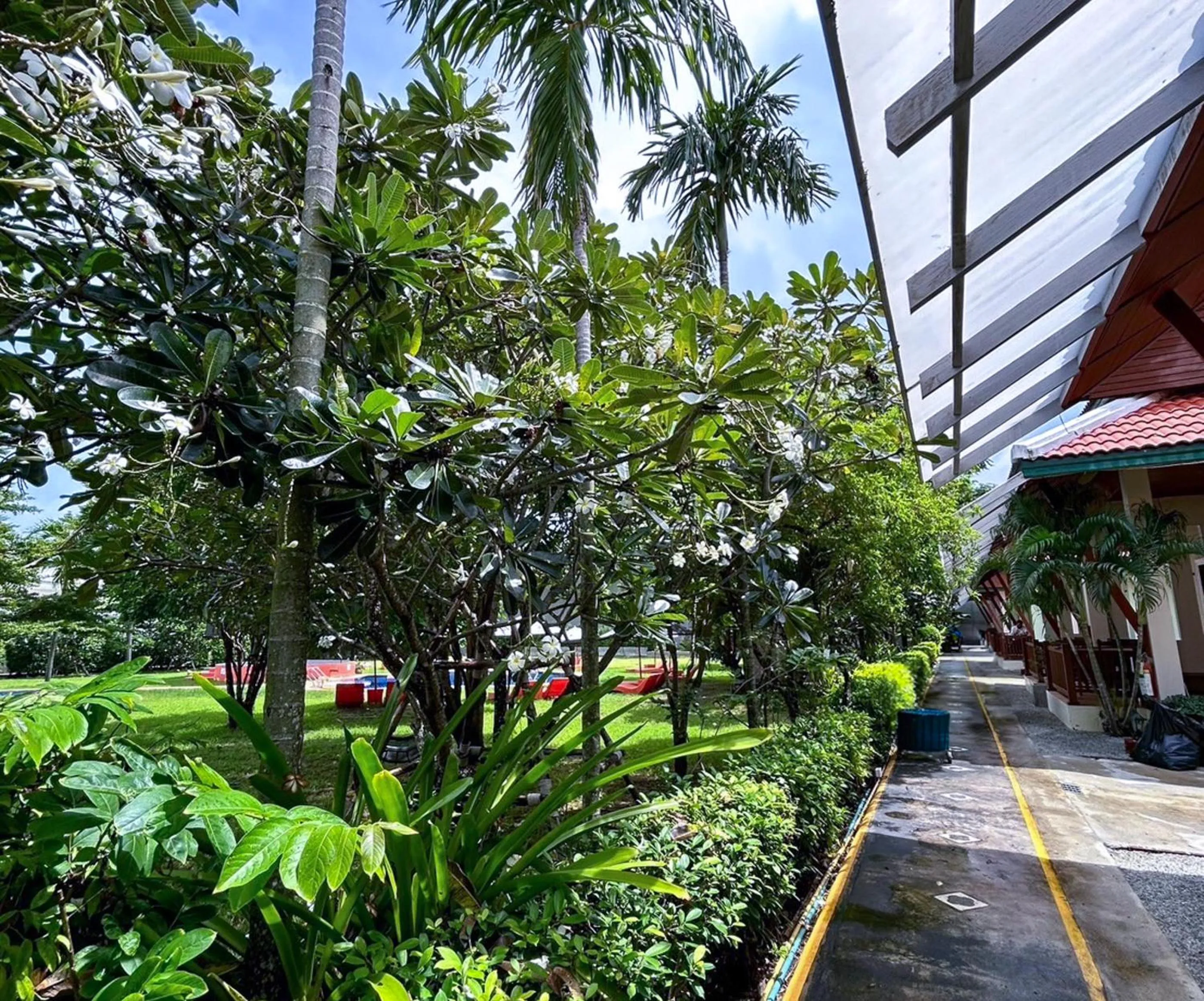 Garden view in Kata Forte Resort