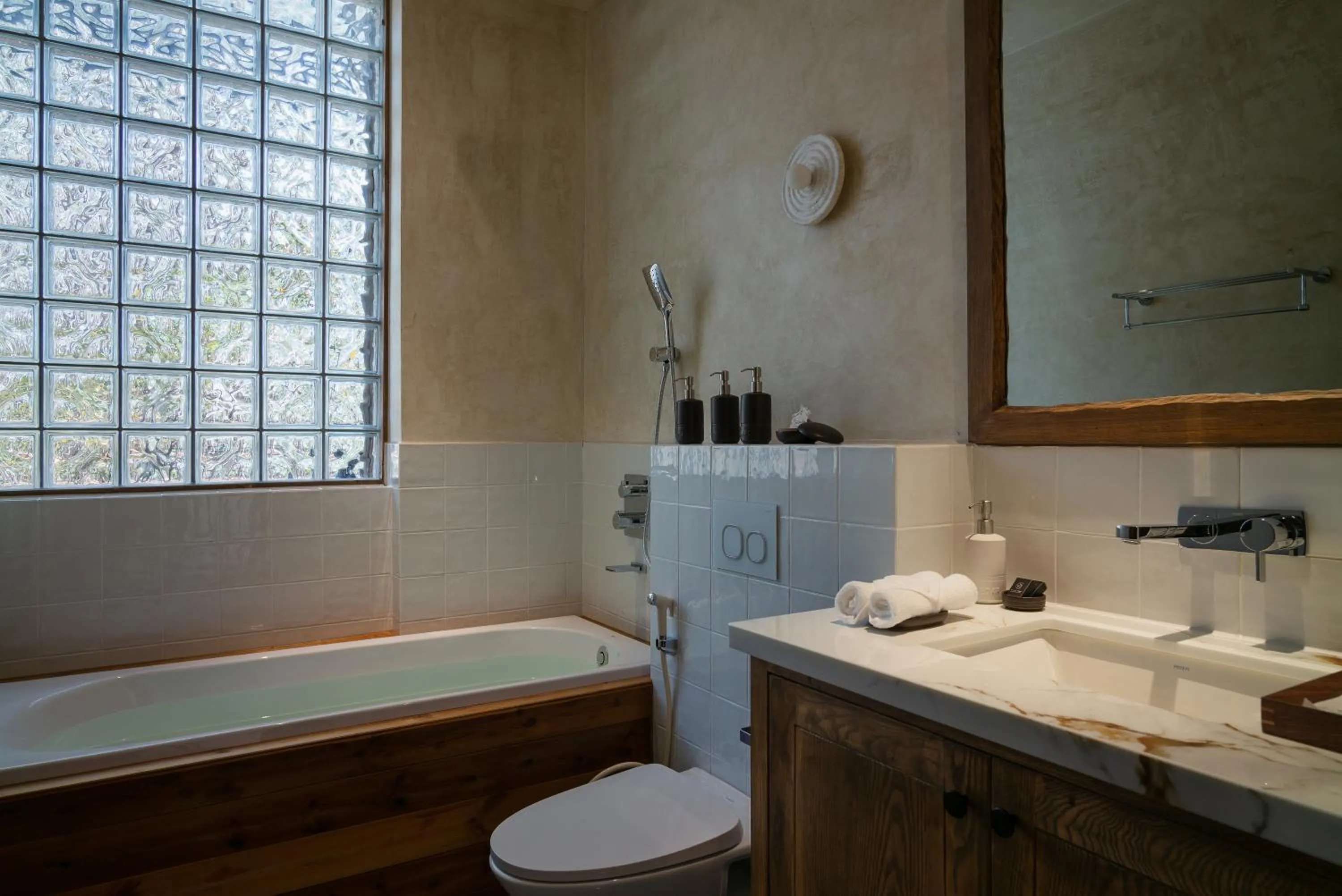 Shower in Mơ Stay - Forest Resort