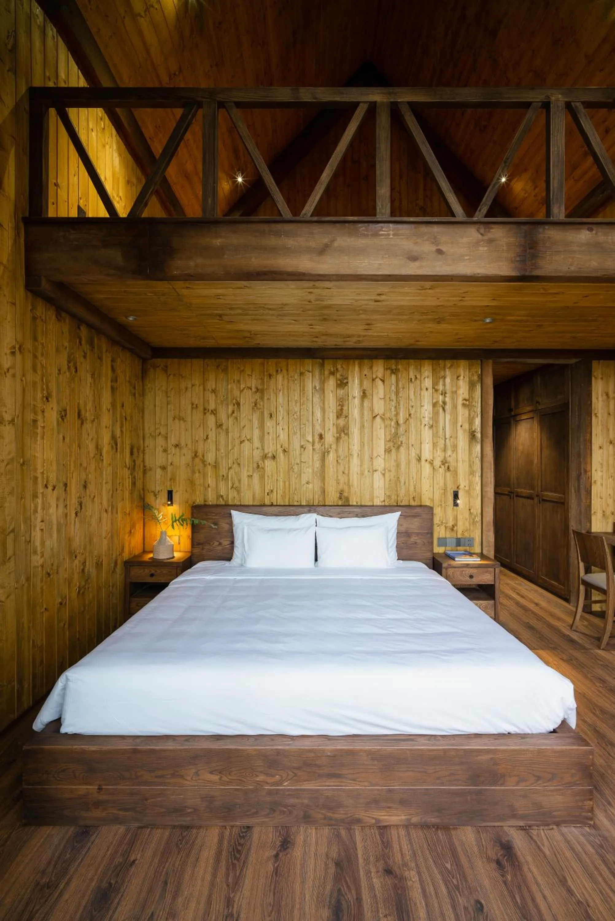 Bedroom, Bed in Mơ Stay - Forest Resort