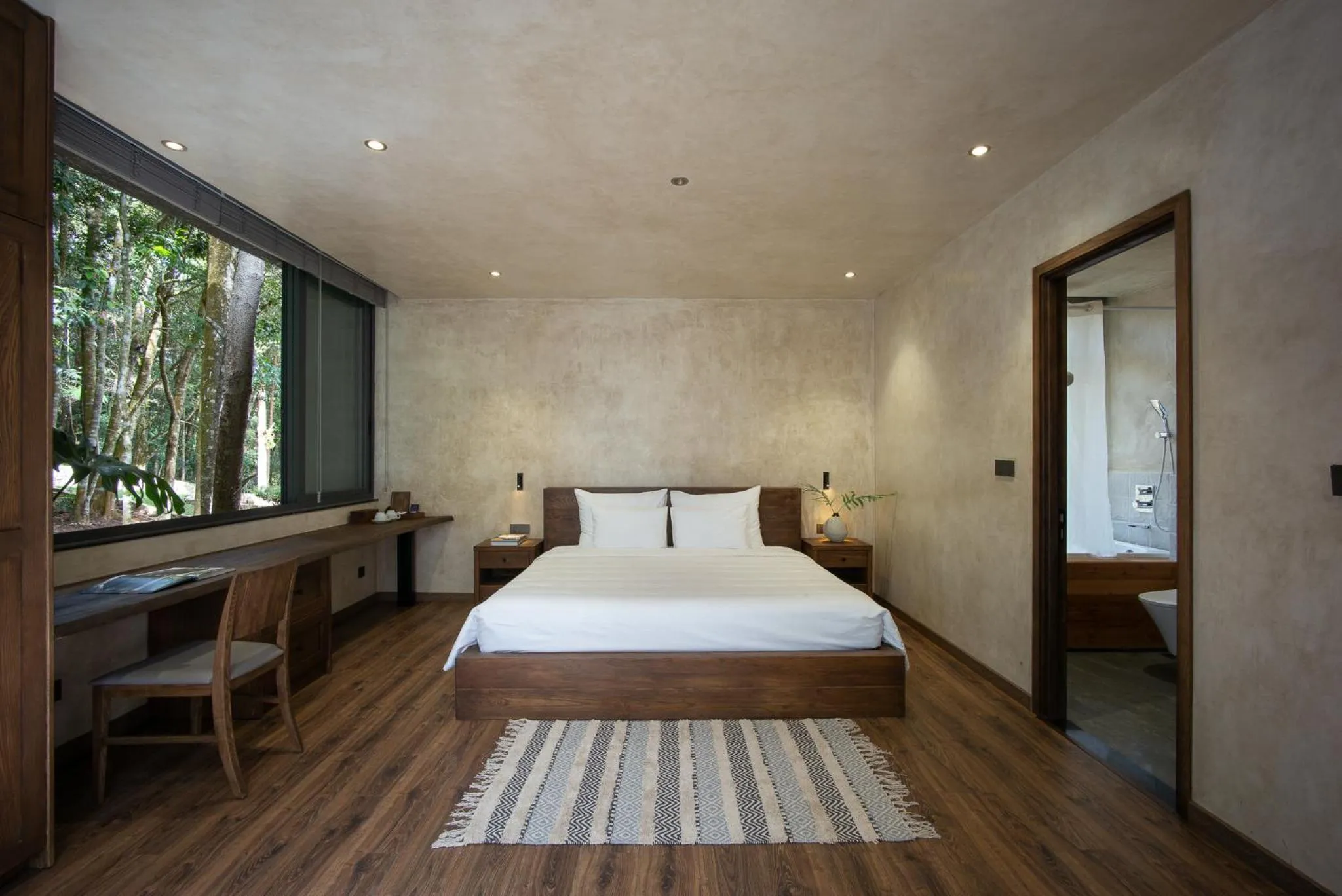 Bedroom, Bed in Mơ Stay - Forest Resort