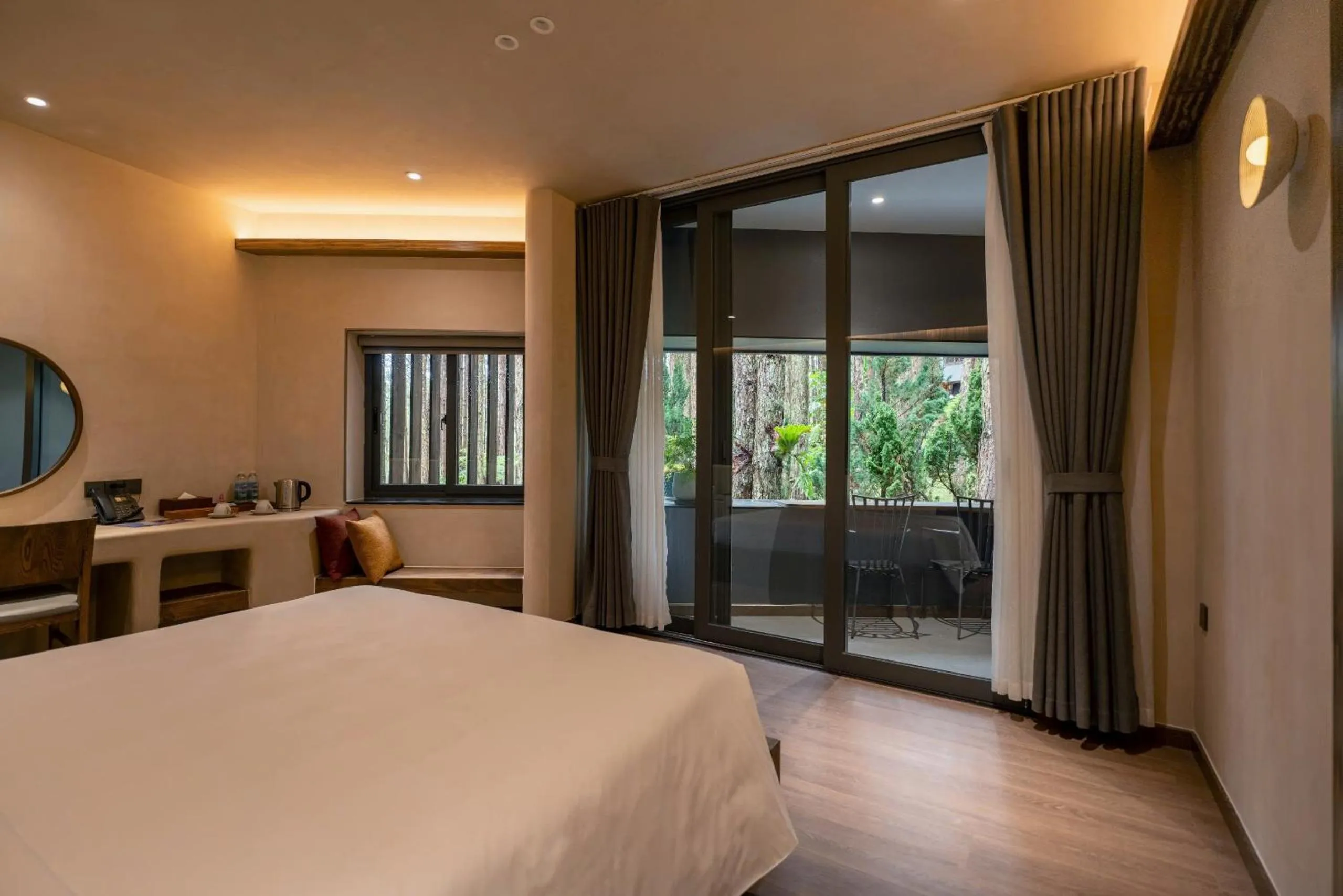 Bedroom, Bed in Mơ Stay - Forest Resort