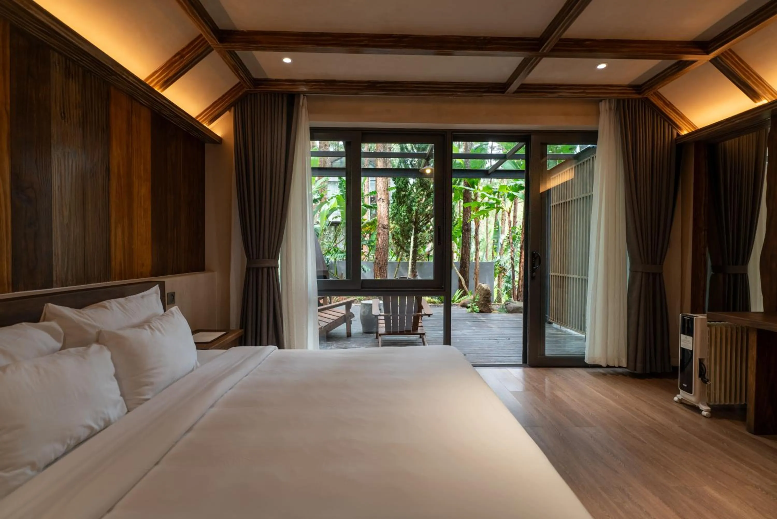 Bedroom, Bed in Mơ Stay - Forest Resort