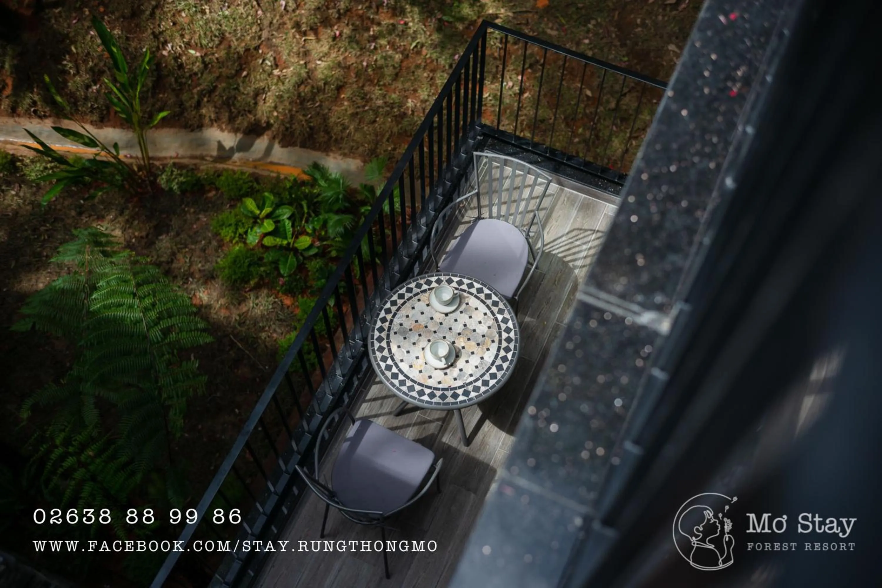 Balcony/Terrace in Mơ Stay - Forest Resort