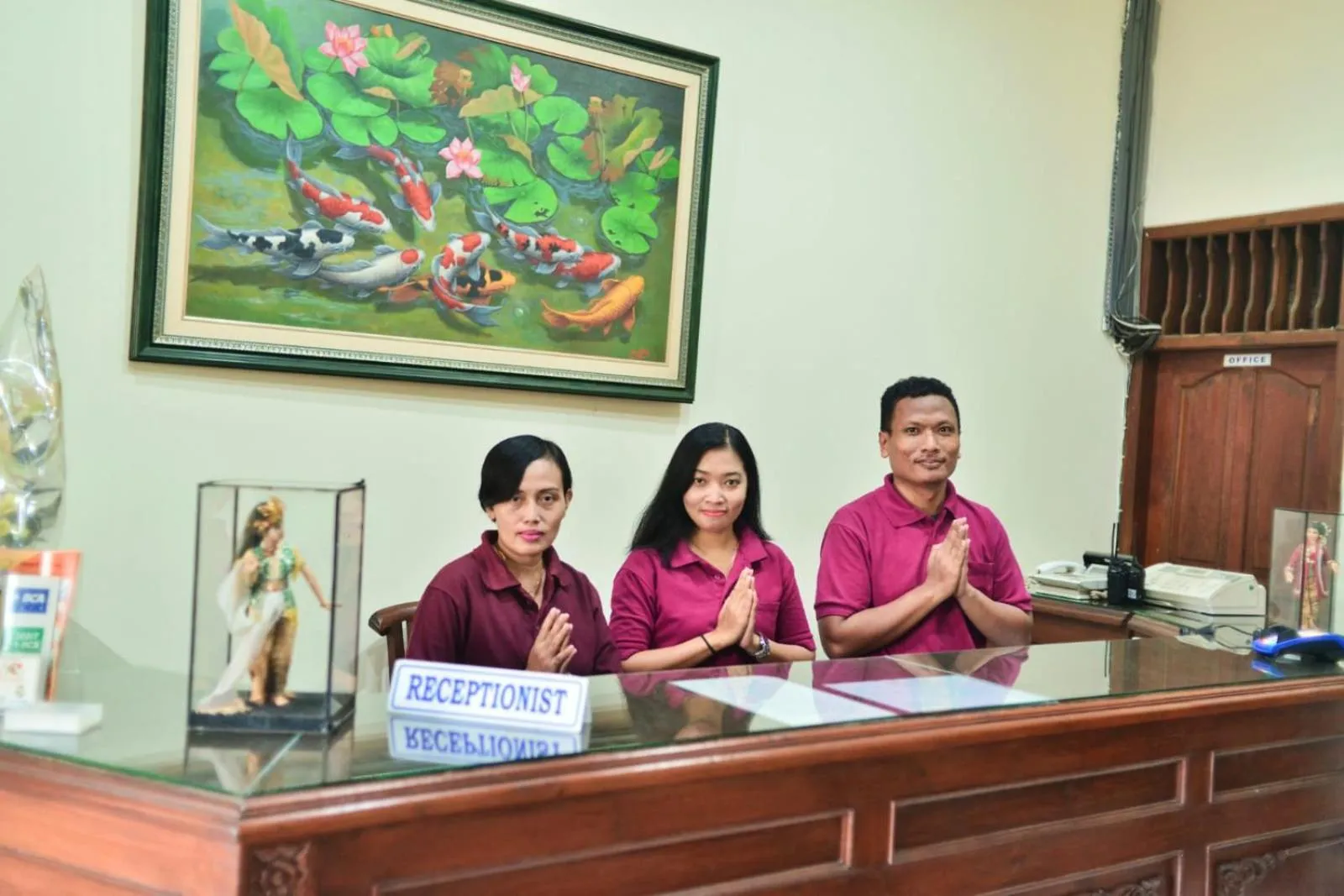 Lobby or reception in Hotel Winong Asri