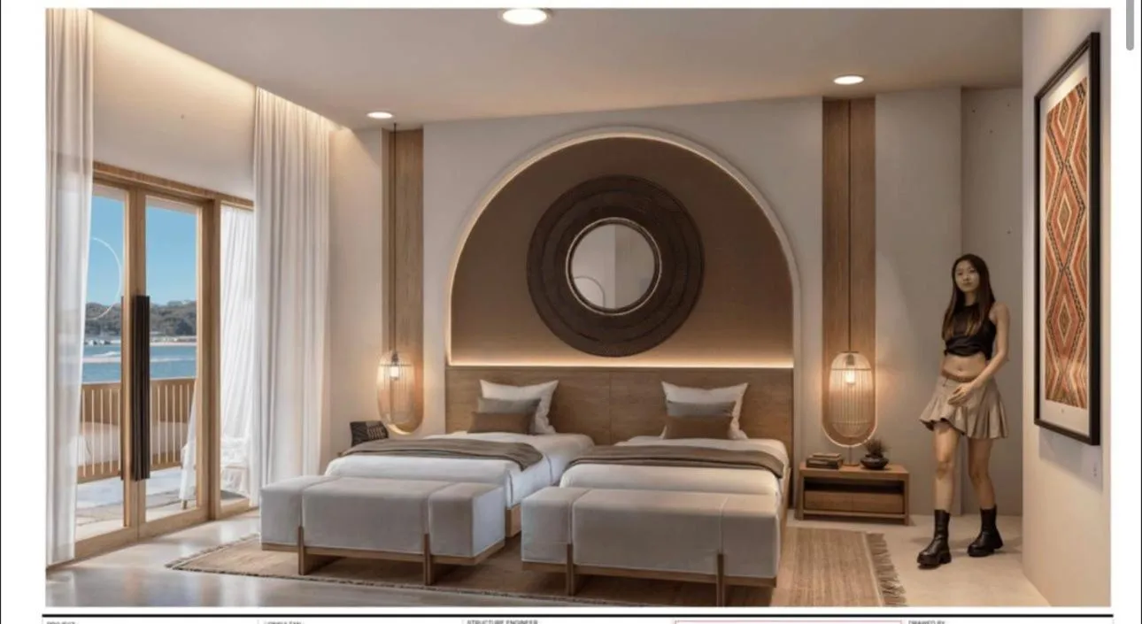 Bed in Khamara Nusa Penida