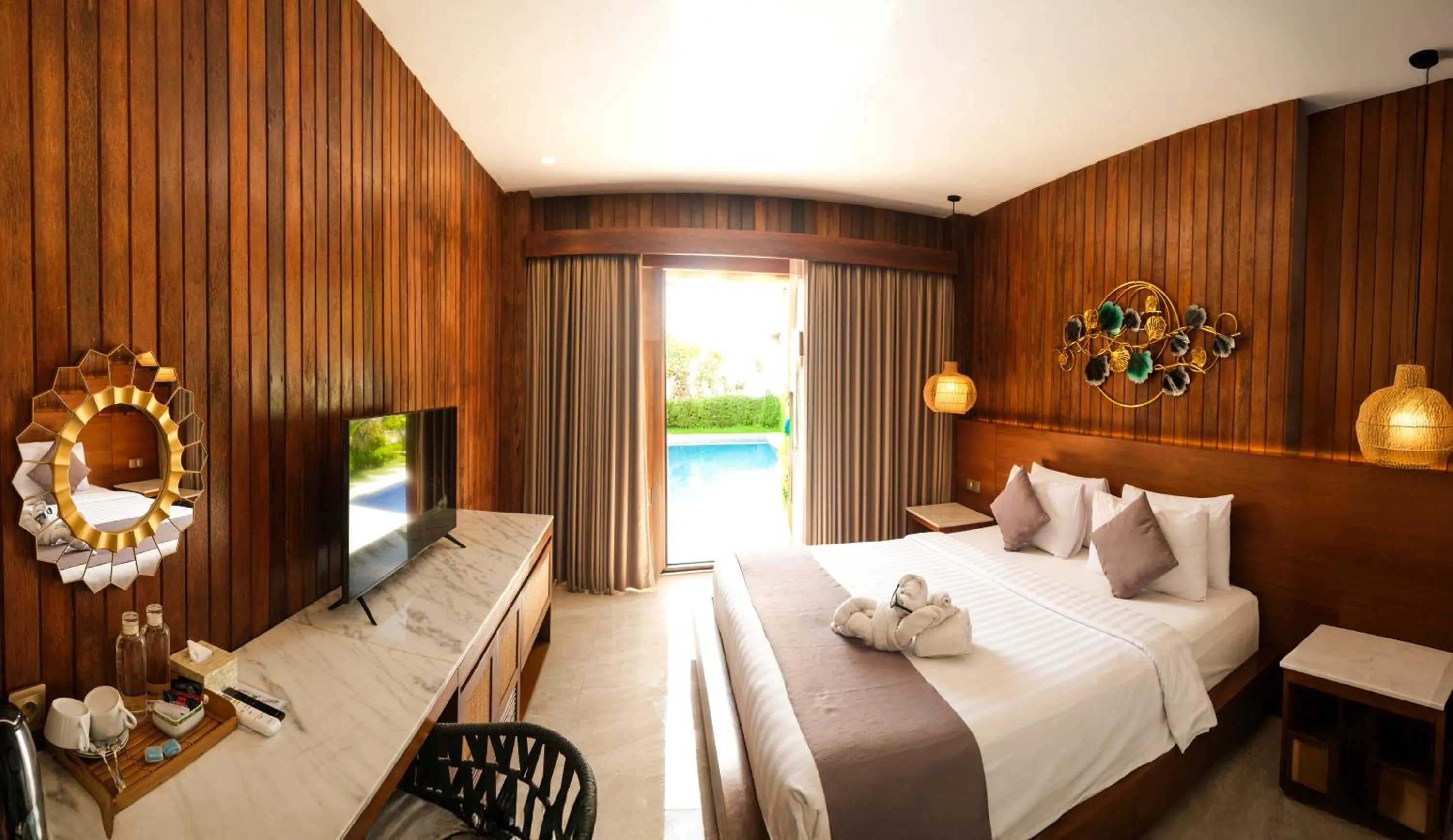 Bed in Khamara Nusa Penida