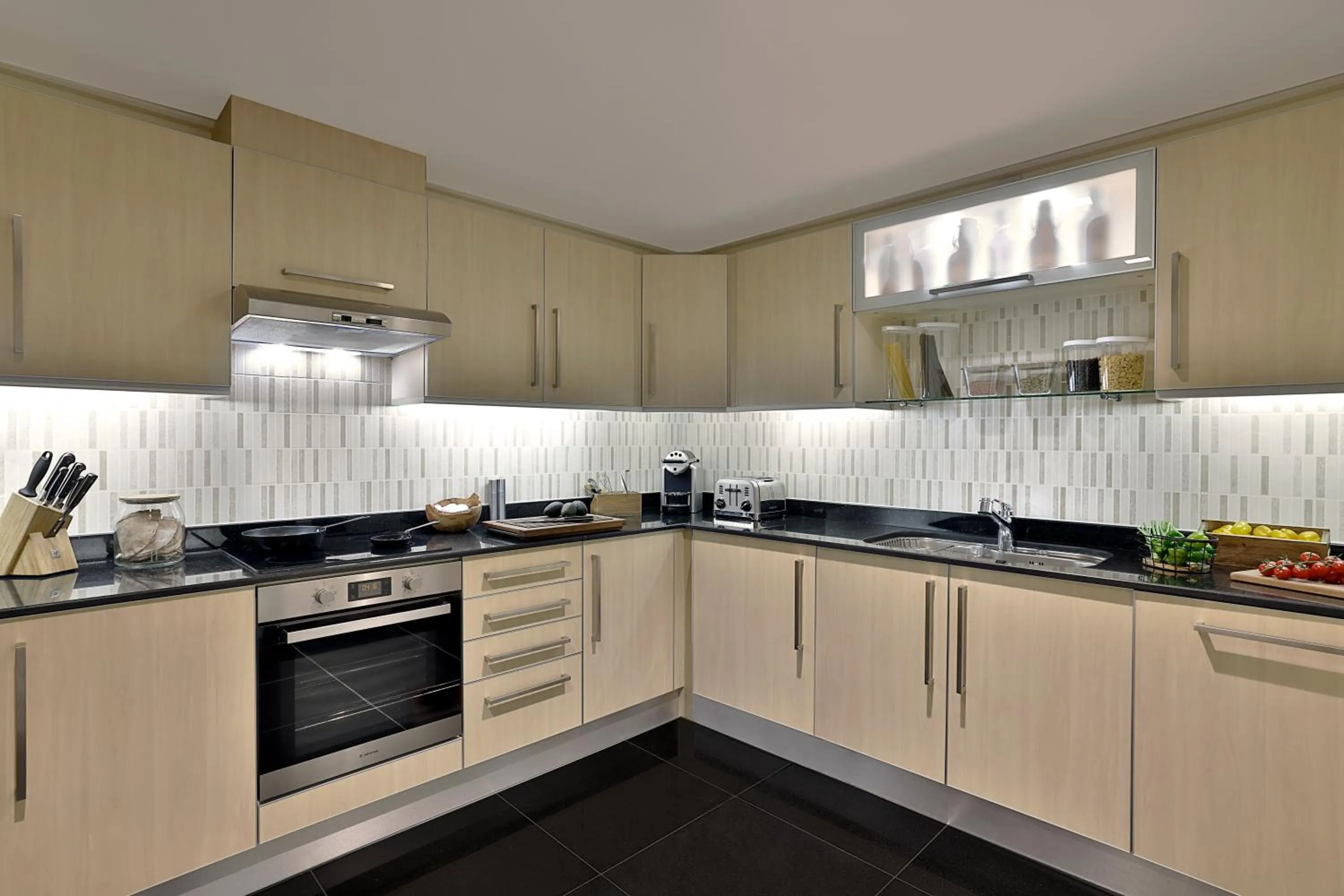 Kitchen or kitchenette in Jumeirah Jabal Omar Makkah