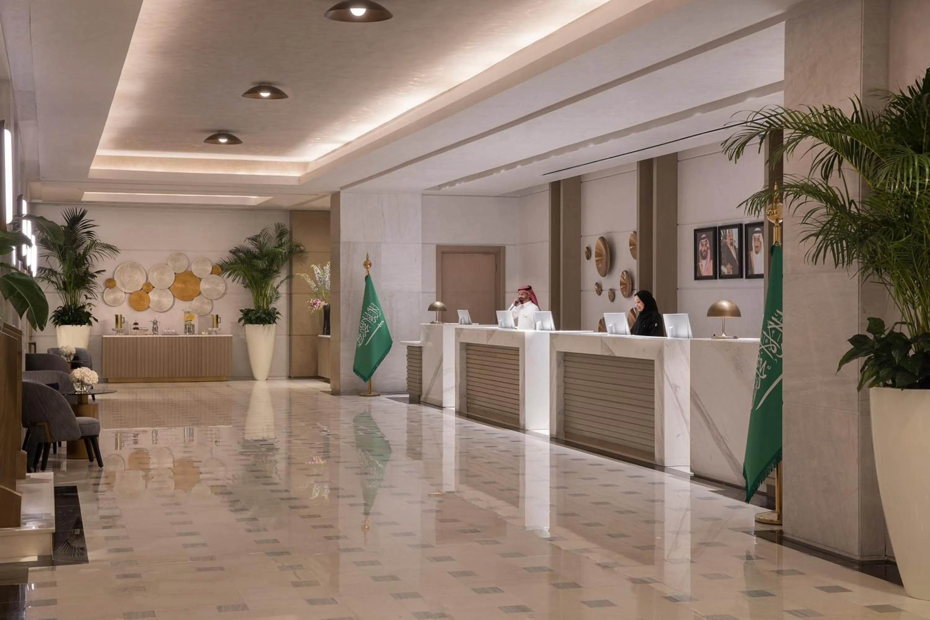 Lobby or reception in Jumeirah Jabal Omar Makkah
