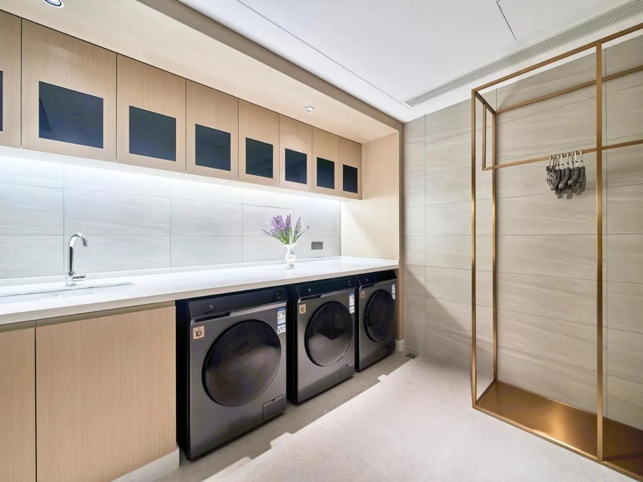 washing machine in East Sacred Hotel-Beijing Tiananmen Square,the Forbidden City,Wangfujing Street