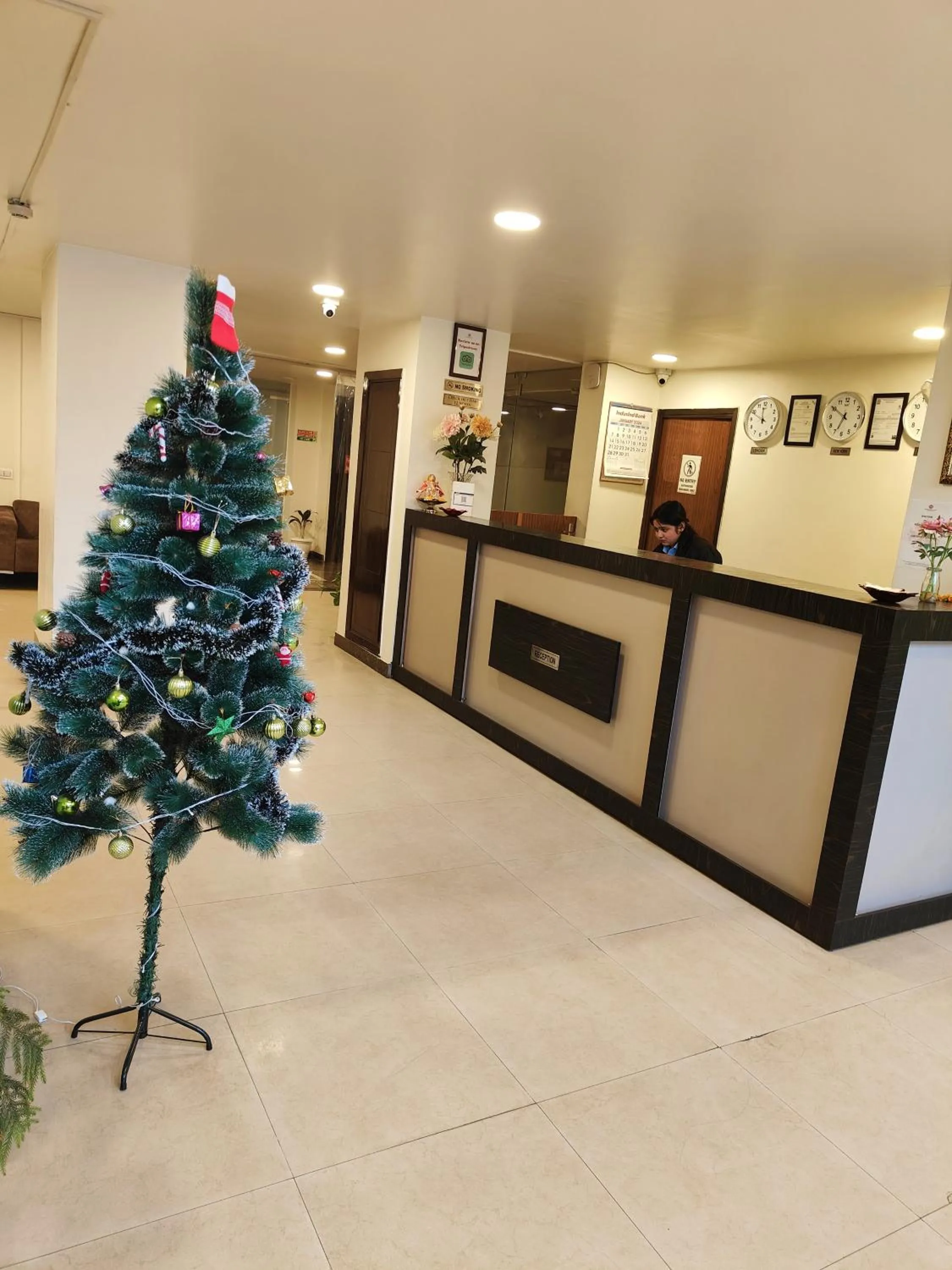 Lobby or reception in Rosemallow Hotel New Delhi