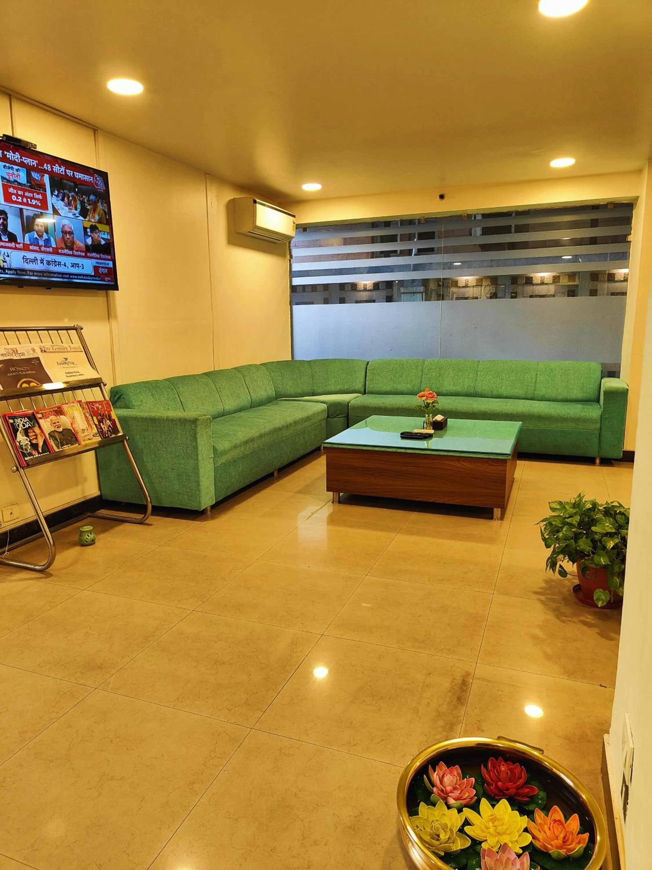 TV and multimedia in Rosemallow Hotel New Delhi