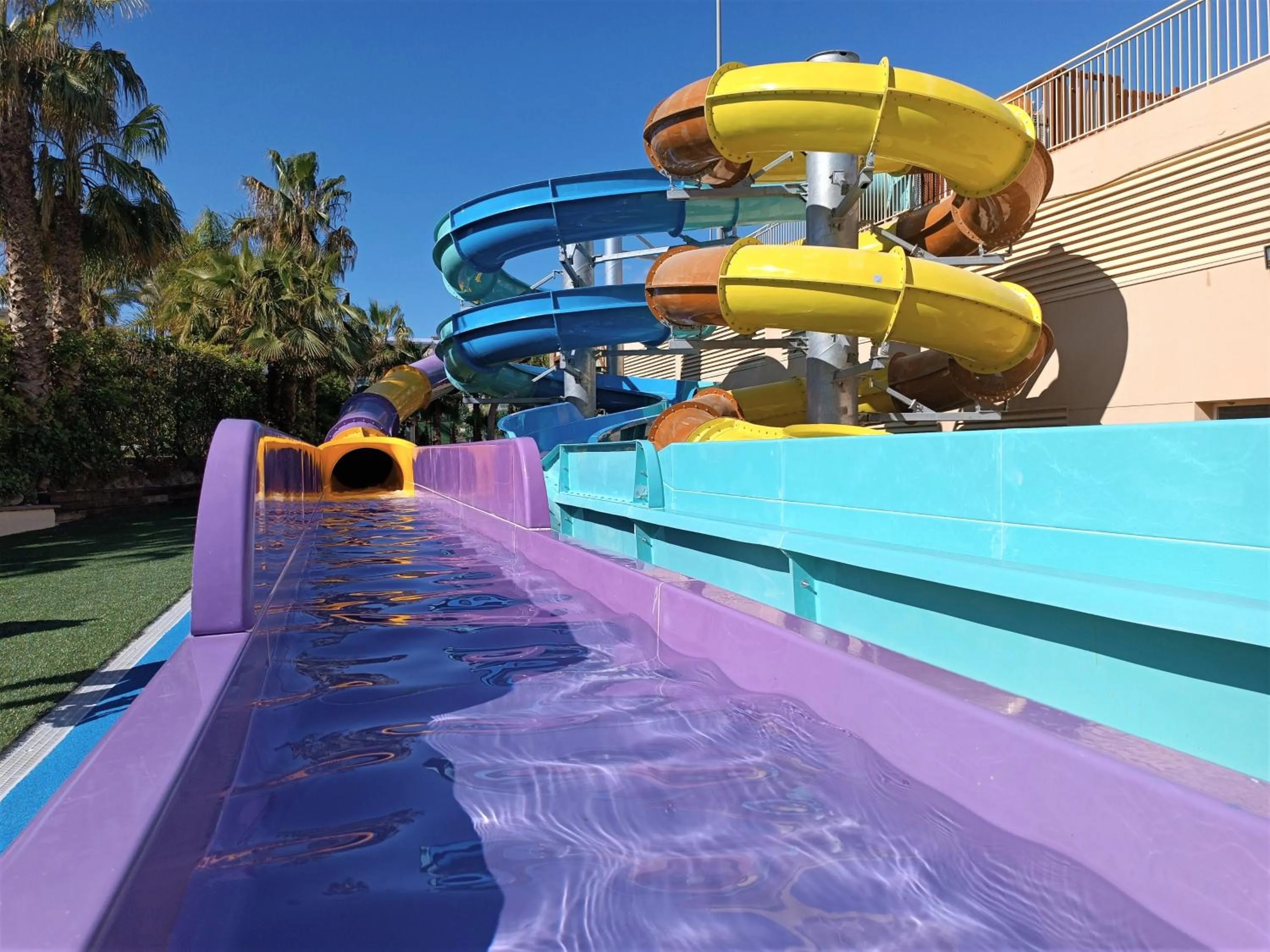 Aqua park in Ohtels La Hacienda