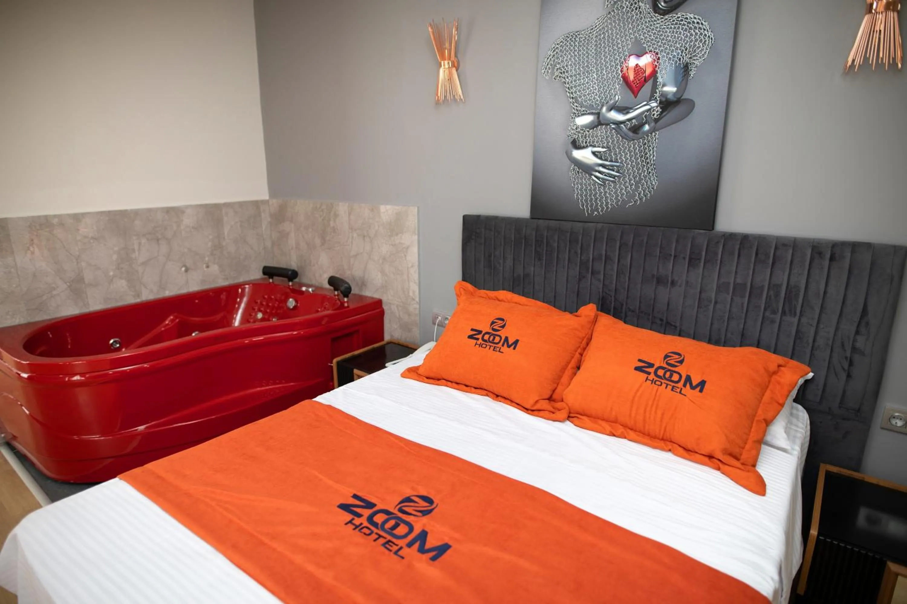 Bed in ZOOM HOTEL