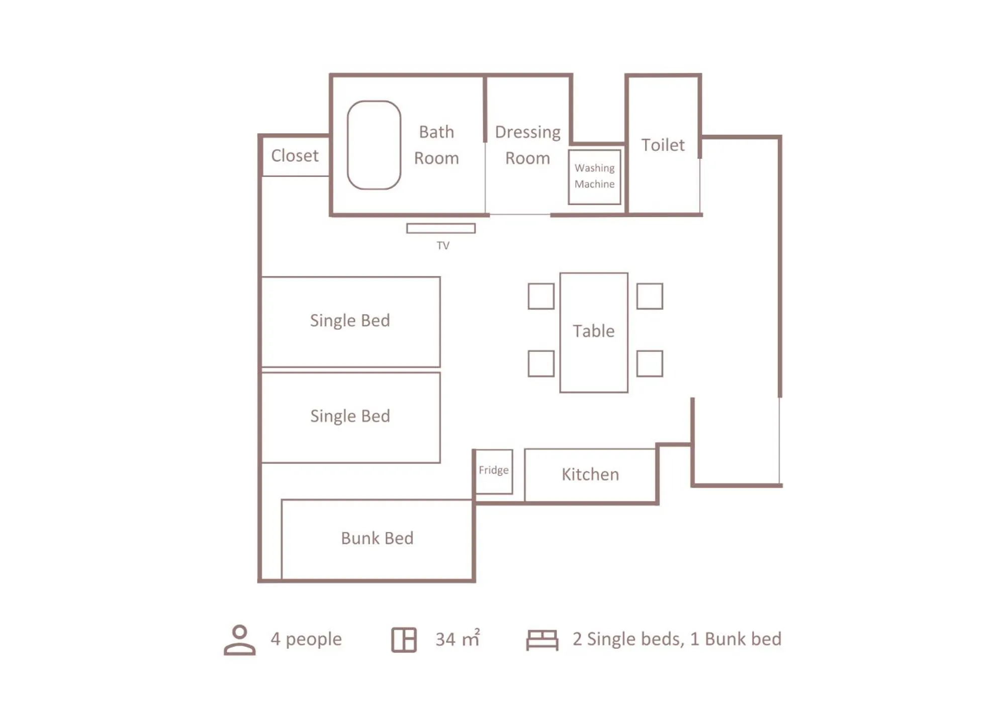 Floor plan in Minn Nihonbashi